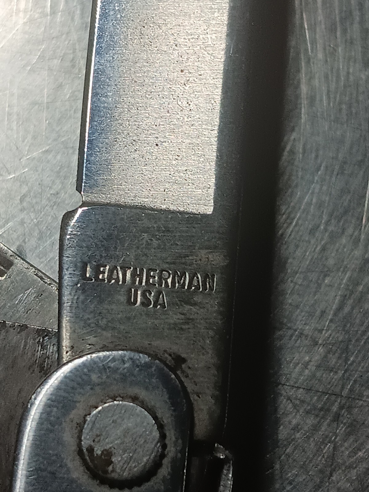 Leatherman Tool, USA ,with leather case