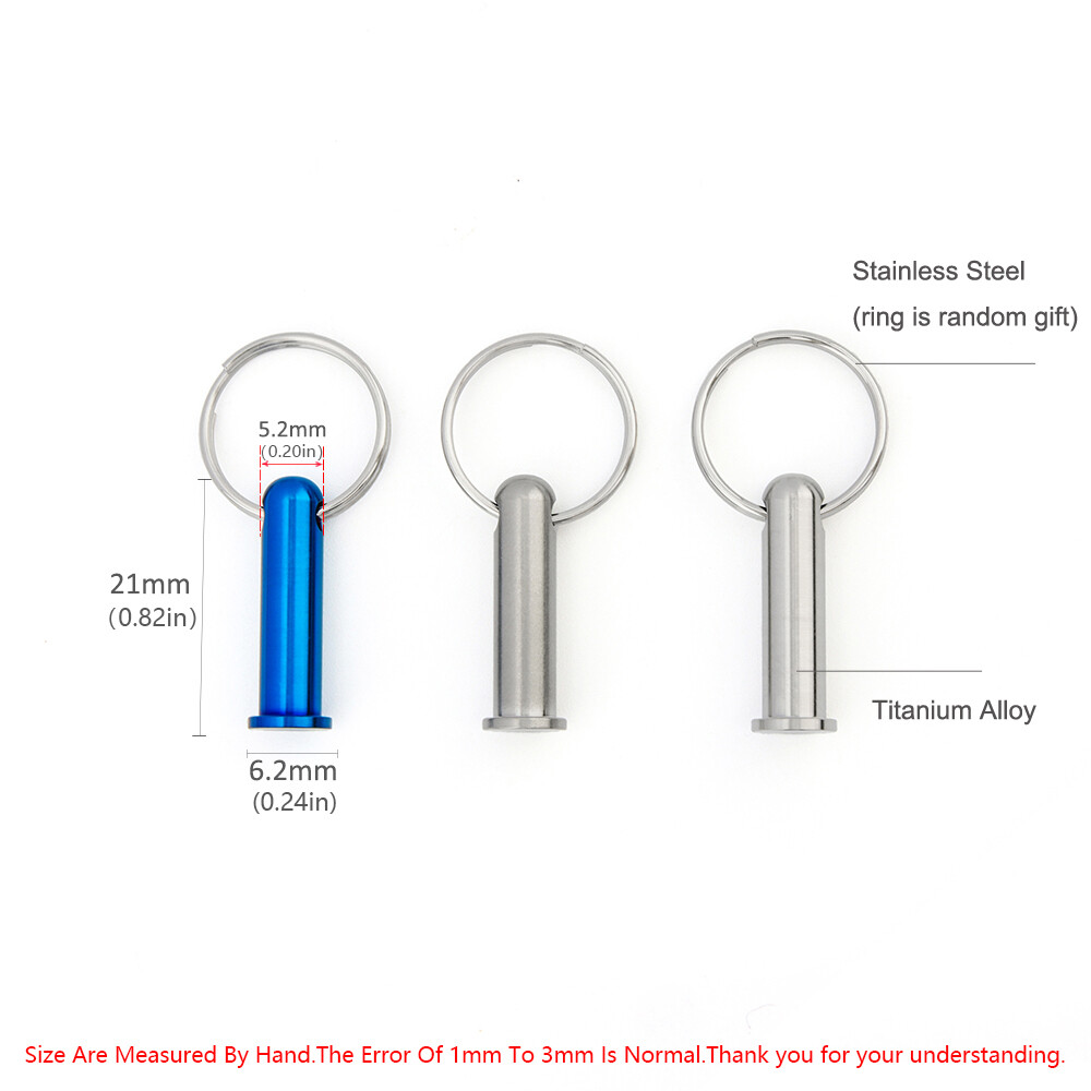Titan Alloy Knife Beads DIY Bead Umbrella Rope Paracord Bead Keyring Accessories