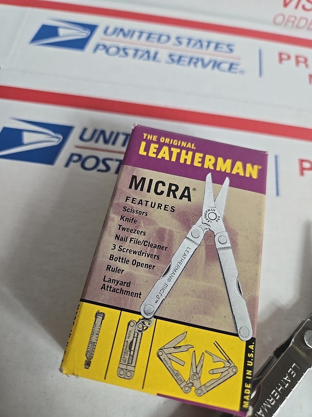 The Original Leatherman Micra Advertising Northrop Grumman Original Box, New