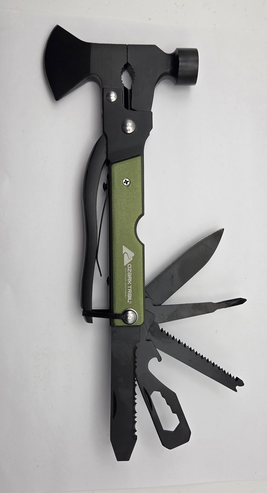 Ozark Trail 19-in-1 Multi-Function Survival Tool,Hammer Camping Eqt. Never Used