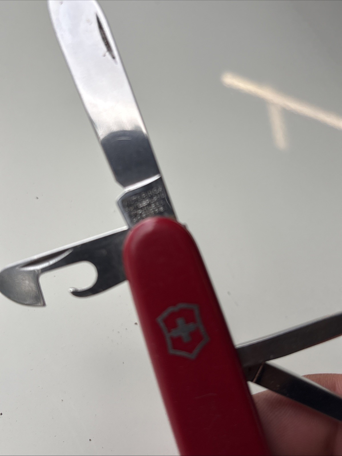 Victorinox Swiss Army Knive Officier Suisse With Lincoln Cars Logo
