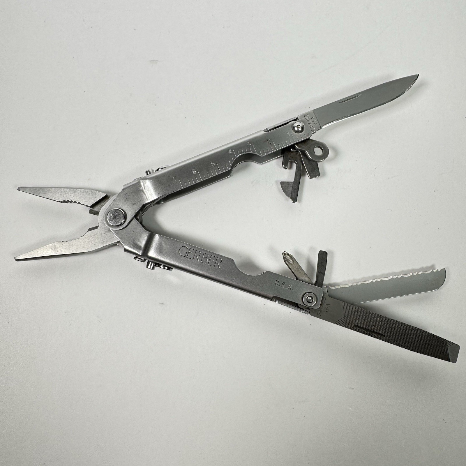 Gerber Multi Tool Patent 5142721/5142844 Nice USA Vtg