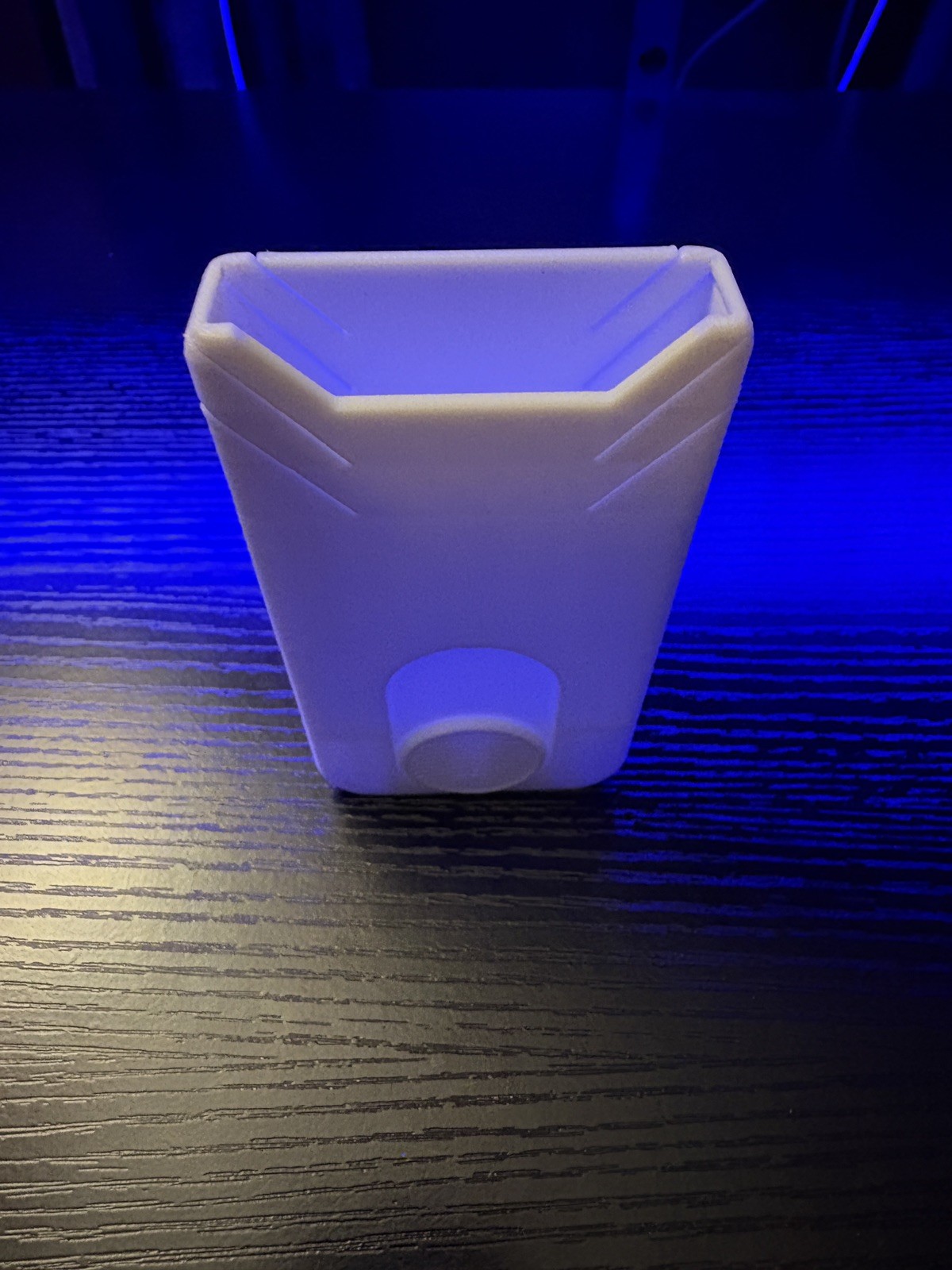 7 pc white 3-D printed PLA Every Day Carry samples, utilities and supplement kit
