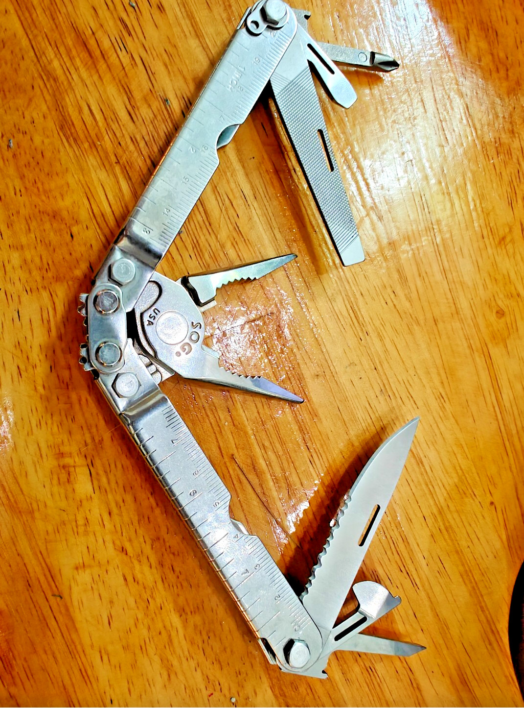 SOG Pocket Power Plier S44 multi-tool USA Discontinued NOS
