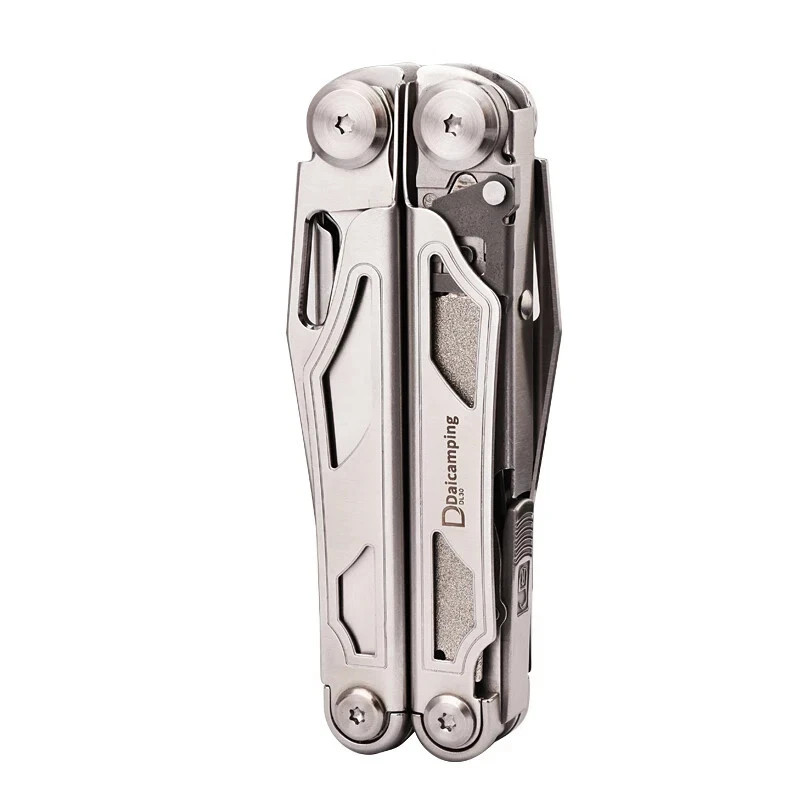 Daicamping DL30 Multi Tool Folding Pocket Knife Sheath Scissors Screw Pliers Can