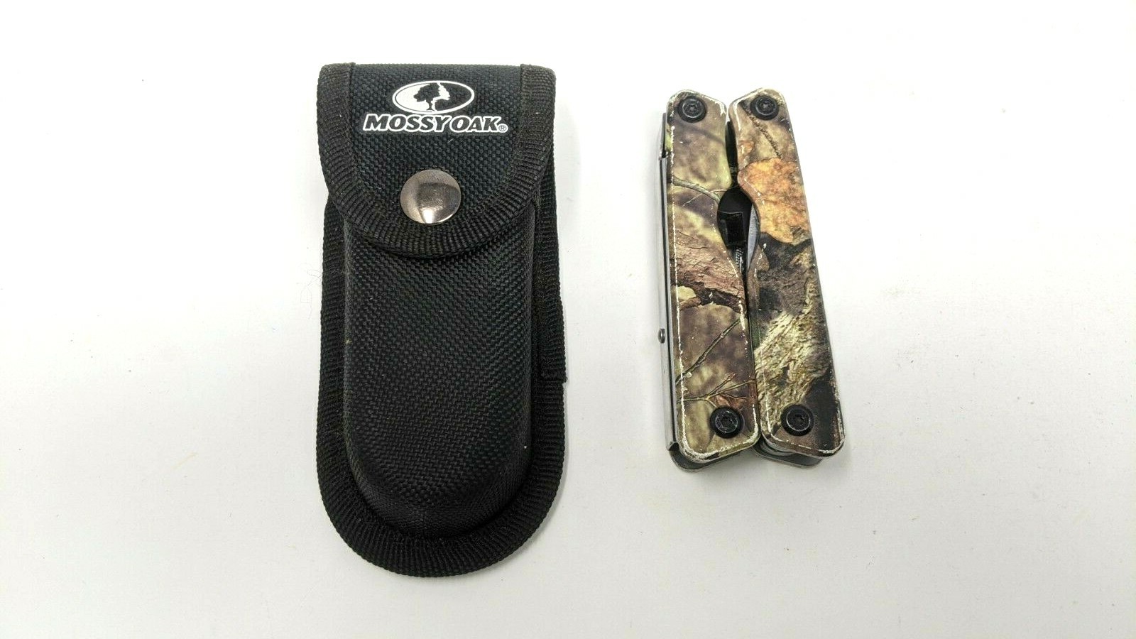Mossy Oak Camo Multi Tool Pliers Wire Cutter Screwdrivers File Ruler **Various**
