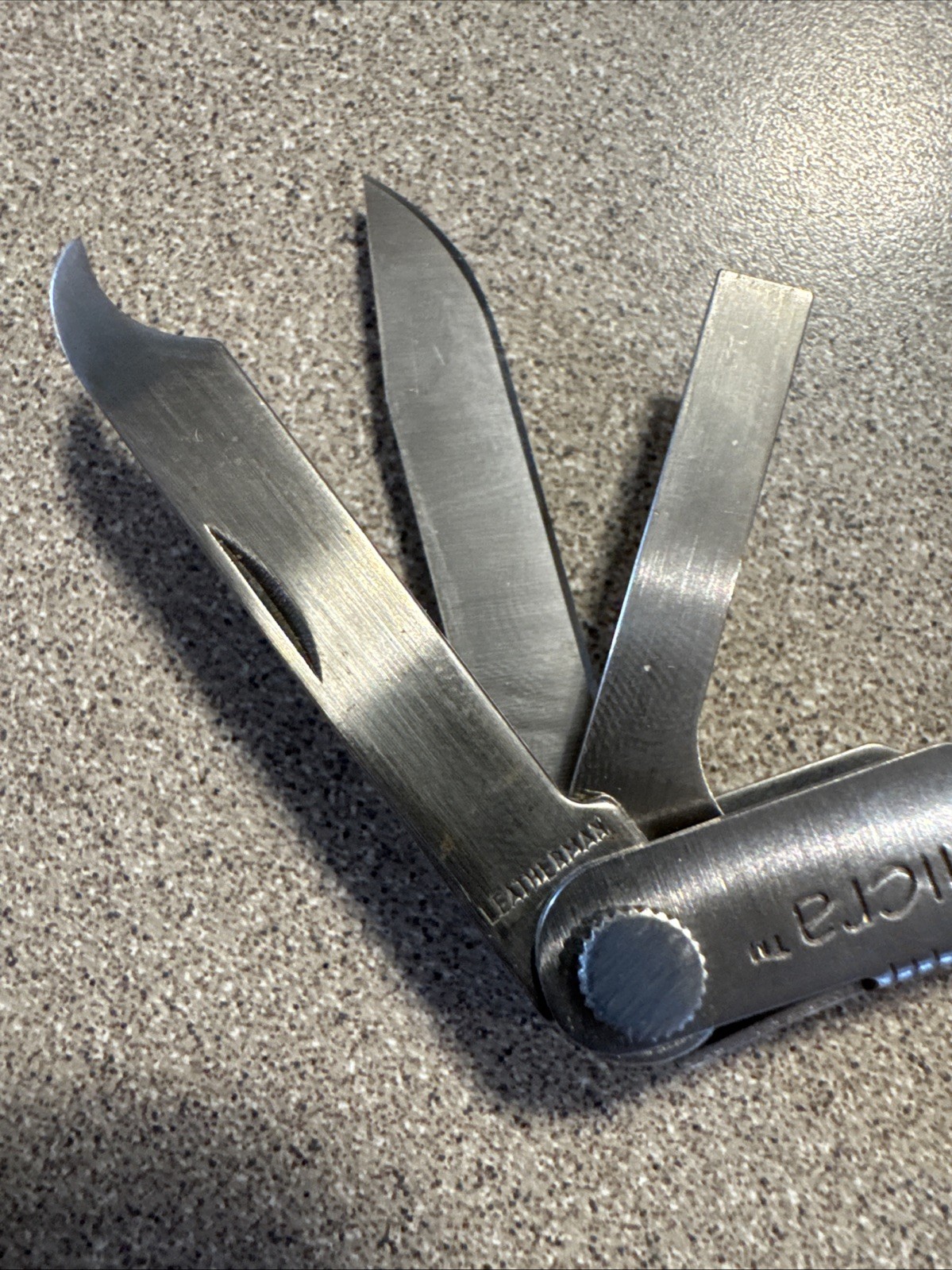 Leatherman Micra Multi-Tool Knife Scissors Key Ring Stainless 10 Tools Car Purse