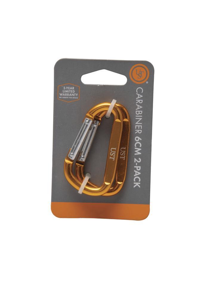 60lb. D-Ring Carabiner 2 Pack – Ships as Assorted Colors (NOT FOR CLIMBING)
