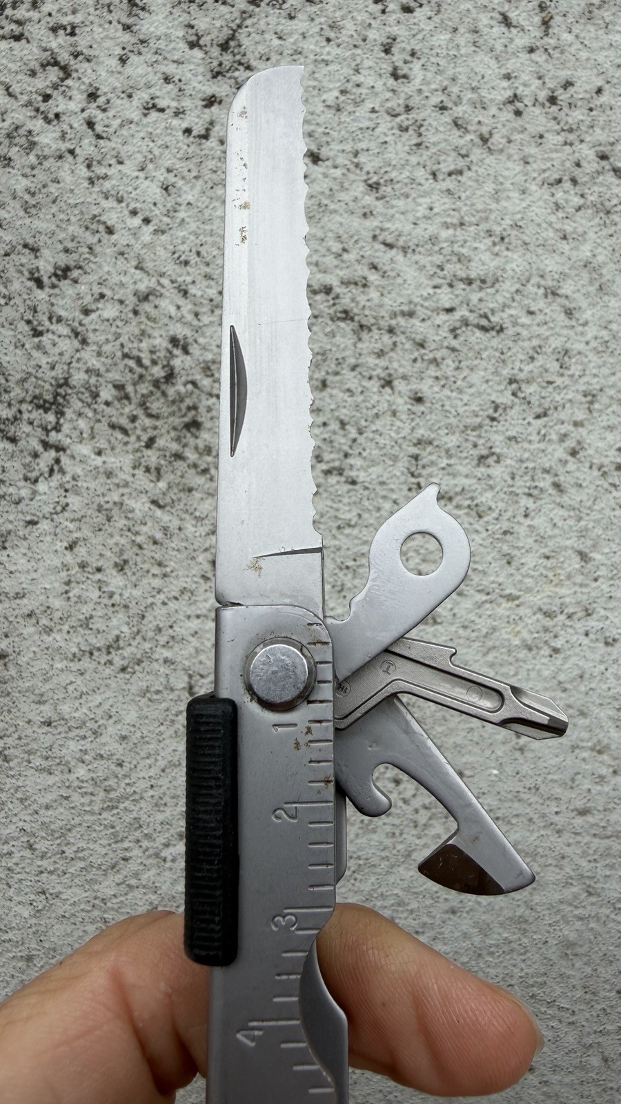 GERBER MP600 USA SILVER MULTI TOOL, KNIFE, PLIER, W/SHEATH, EXCELLENT!