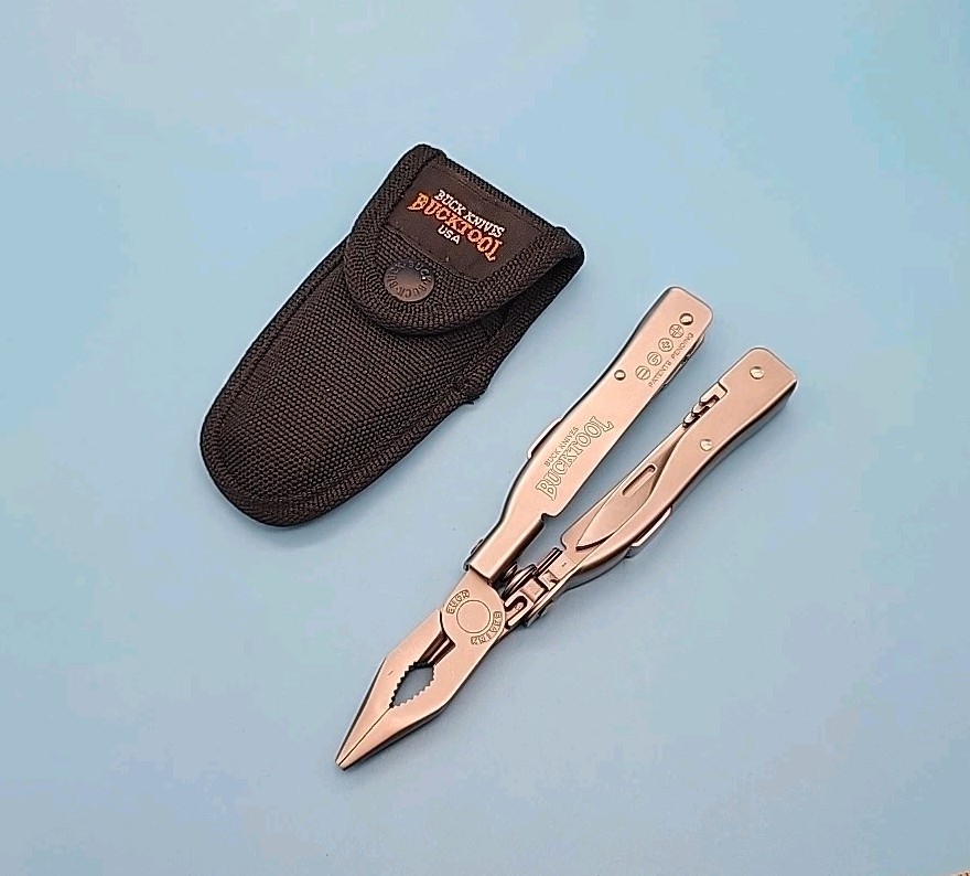 Buck Knives BuckTool 360 Multi-Tool w/ Sheath – USA – RETIRED – Screwdrivers