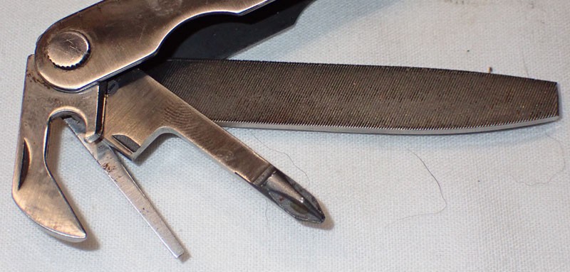 Leatherman PST, Original with leather Sheath & Rare Tool Adapter Kit