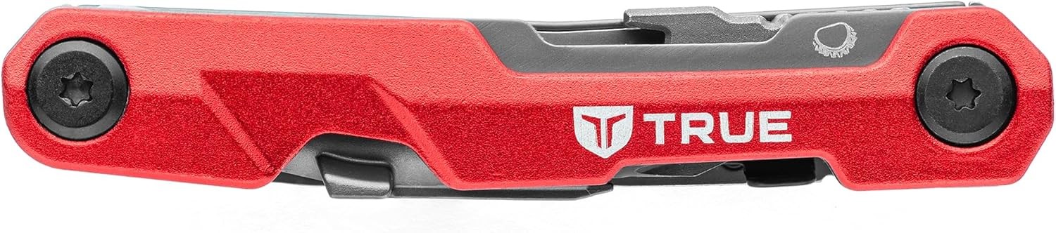Titanium Block Multitool 5-in-1 Compact Multitool W/ a Locking Driver Folding