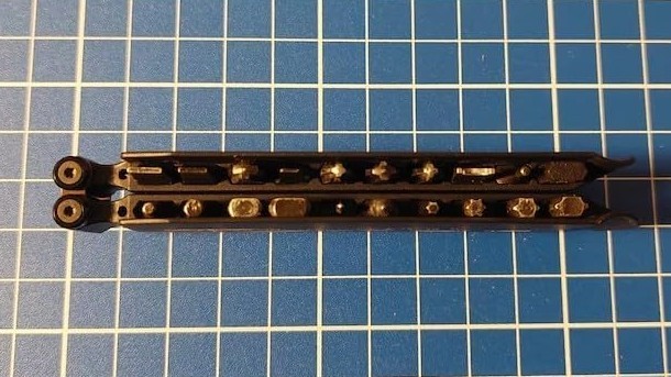 EDC Bit Kit Connector compatible with Leatherman Multi-Tools, Hardware Only, Bla