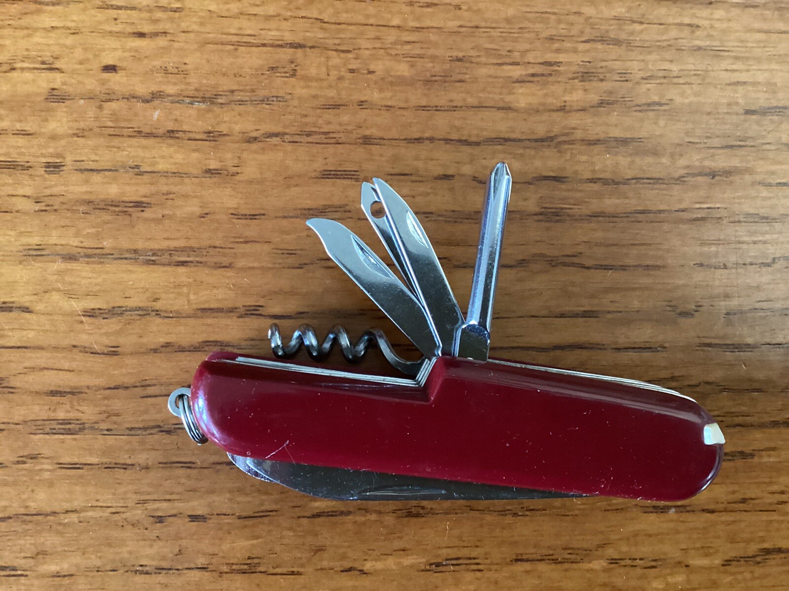 Swiss Foldable Style Pocket Knife Multi Tool Plus A Mini Version New Open Box