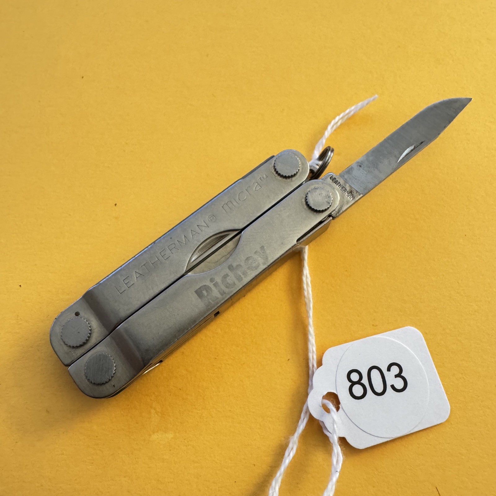Leatherman Micra Multi Tool Pocket Knife Scissors Stainless EDC #803