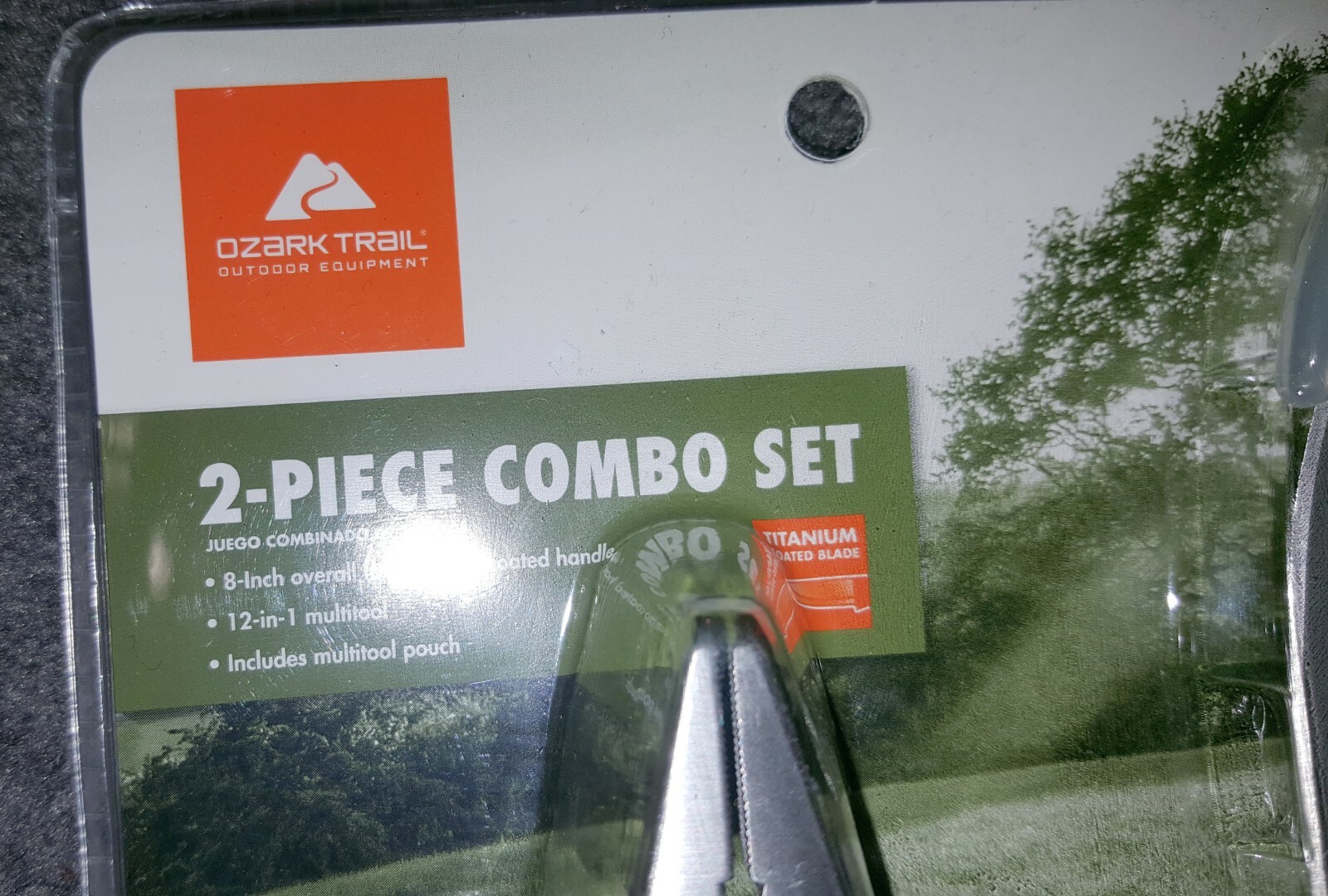Ozark Trail 2 Piece Combo Set 8 Inch Overall Folding Knife and Multi-Tool NIP