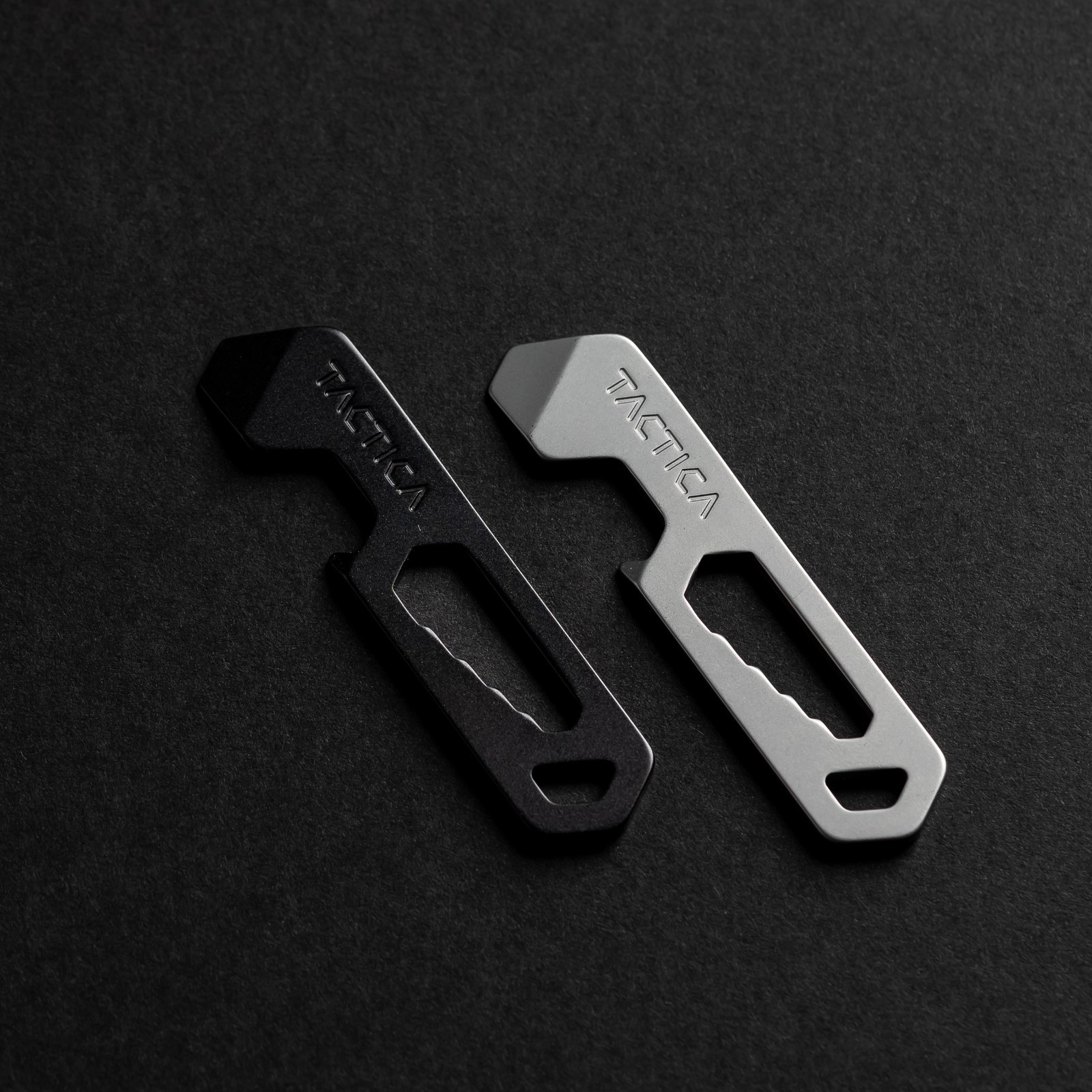 Tactica M.005 Micro Tool 6-in-1 Stainless Steel EDC Pry Bar Keychain Multitool