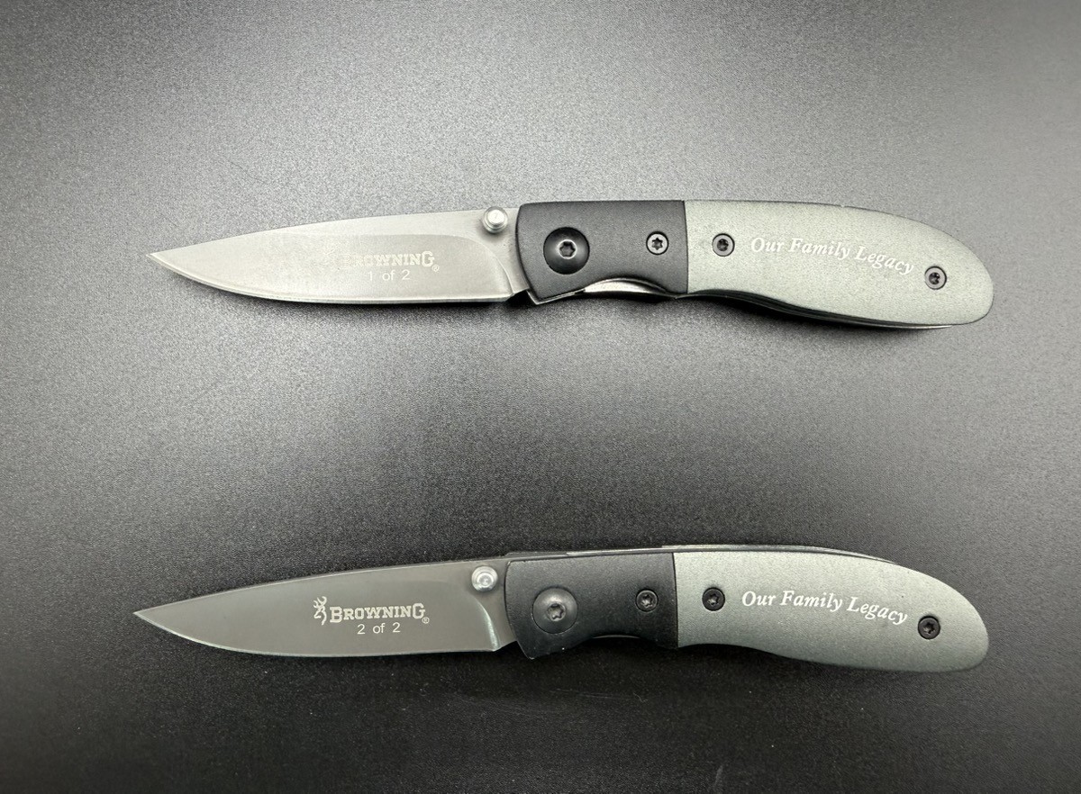 BROWNING “OUR FAMILY LEGACY” POCKET KNIFE SET (J01027862)