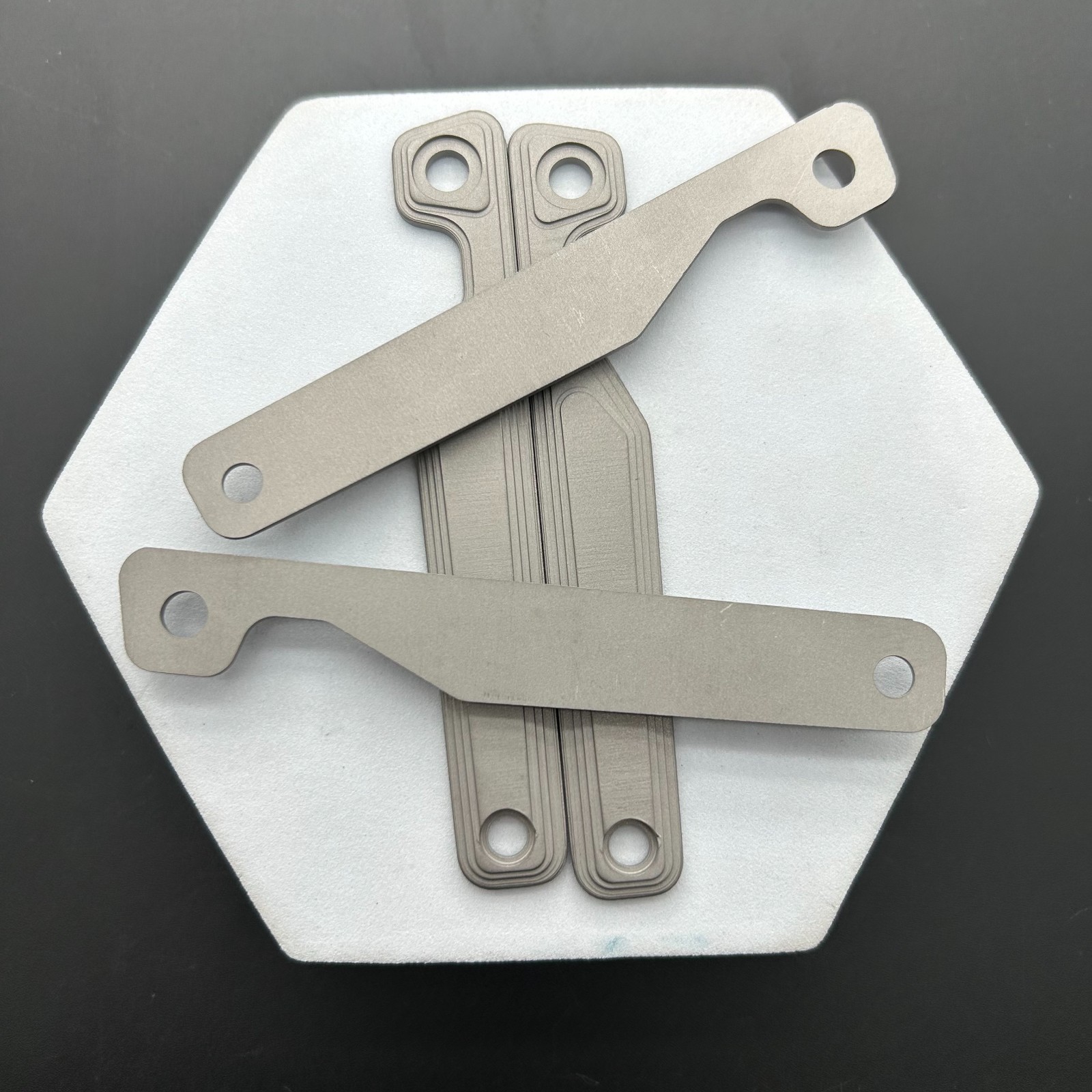 4PCS Titanium Scale Plates for Leatherman Wave Alpha Handle Mod