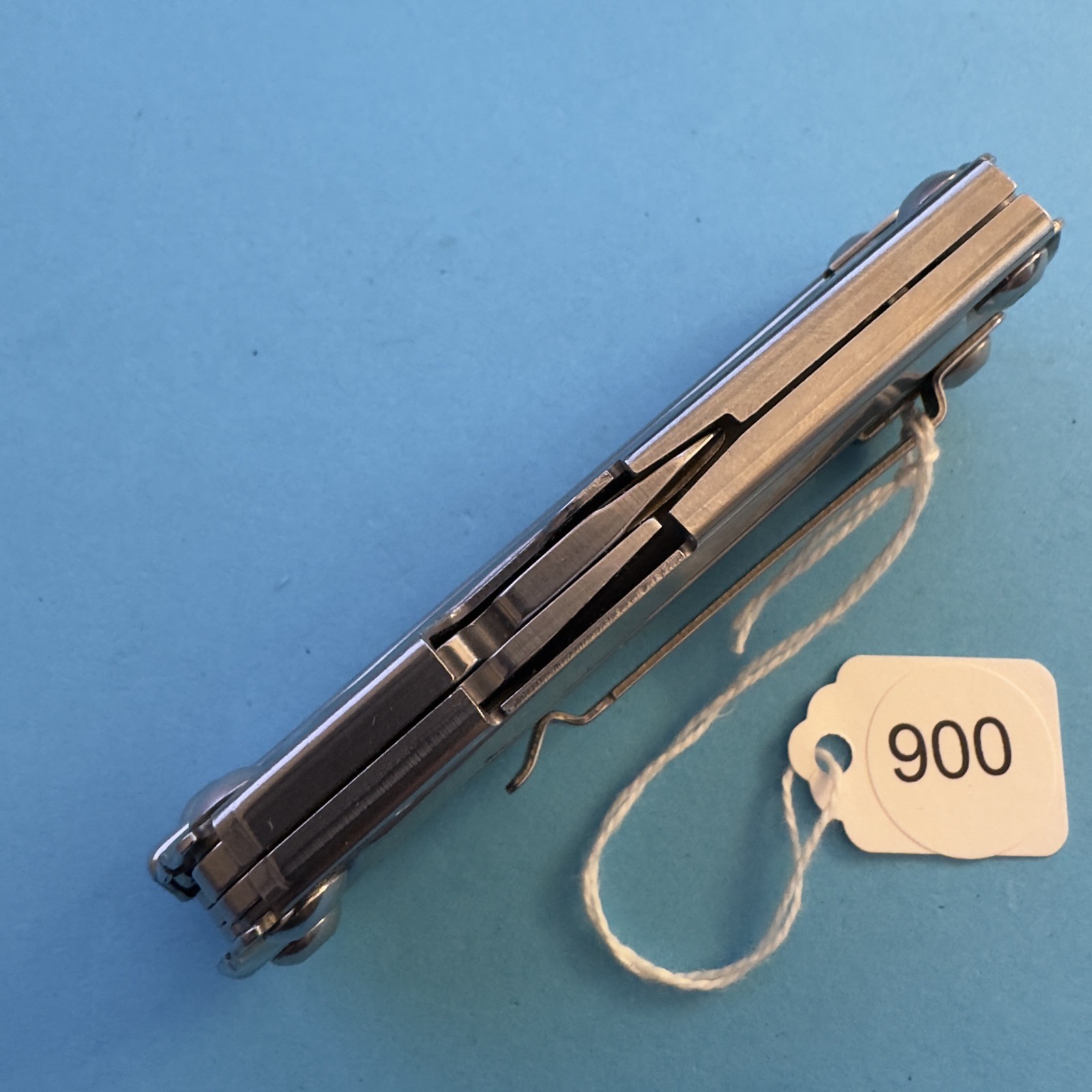 Leatherman Rev Plier Multi-Tool Pocket Clip Knife Stainless EDC #900