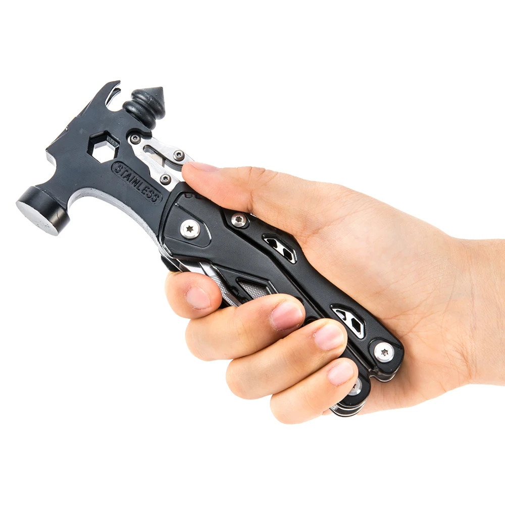 Portable Emergency Hammer Tool Window Breaker Multi Functional Camping Gear