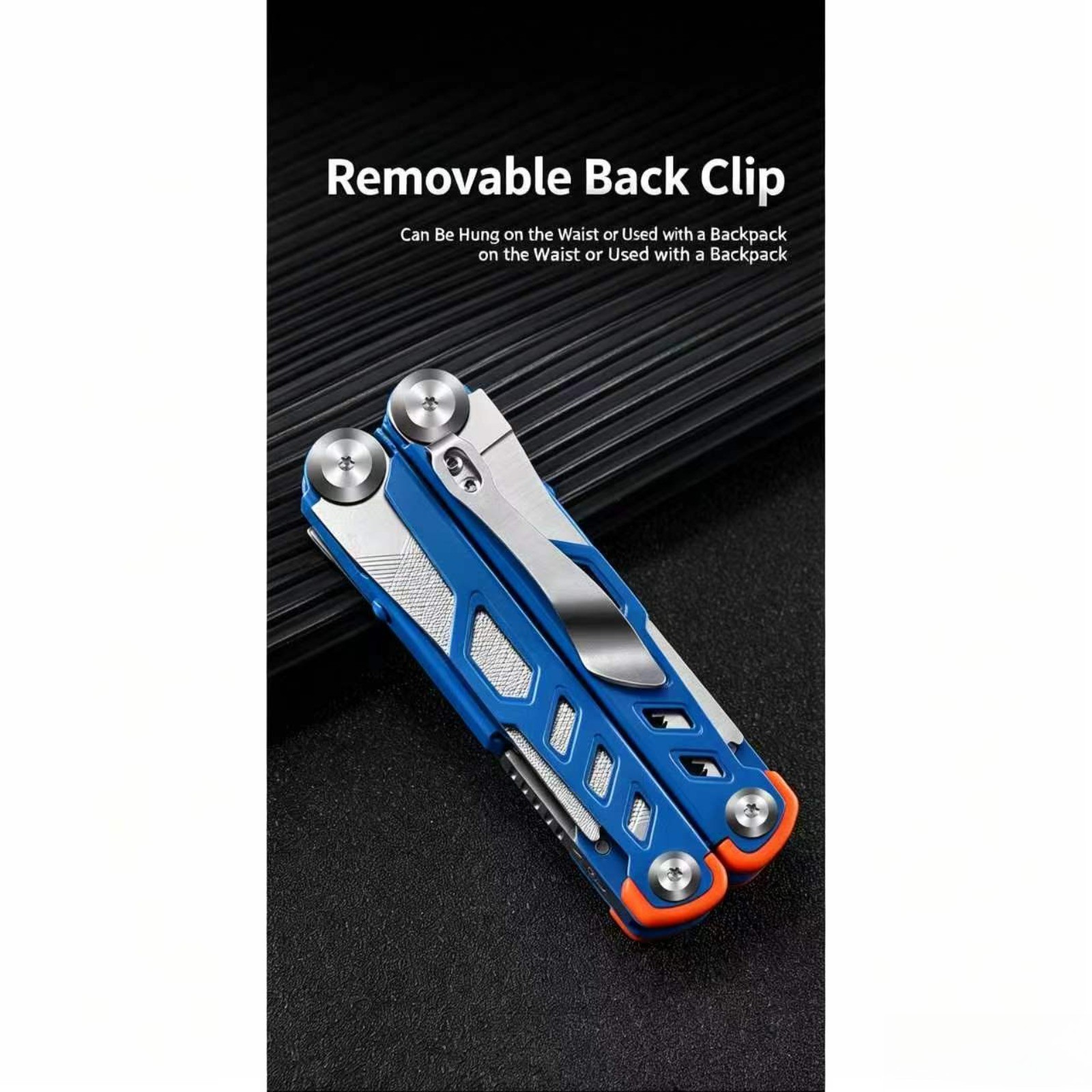 Outdoor Camping Hiking Stainless Steel Folding Multi Tool EDC Pliers