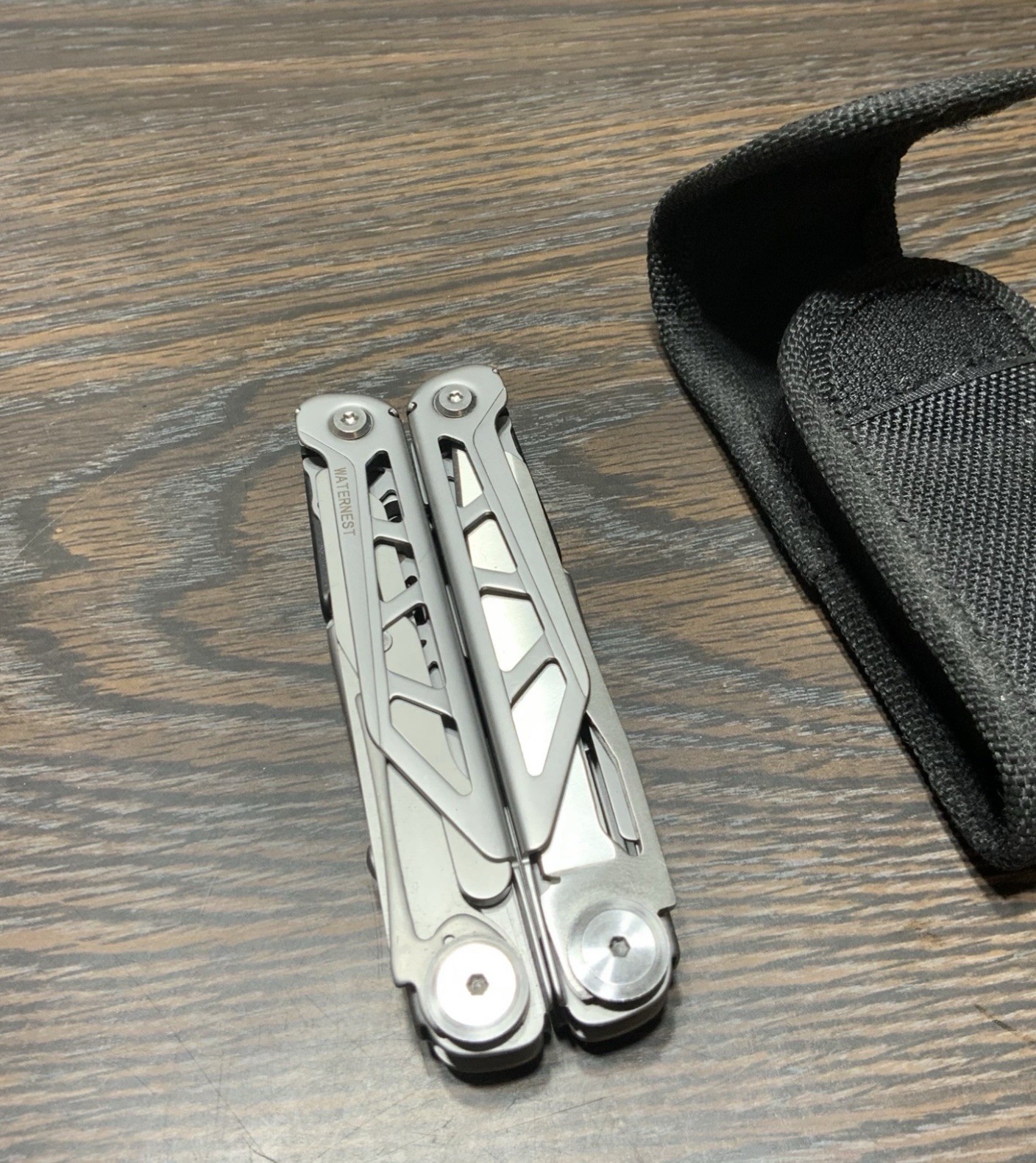 Waternest Multi Tool Tungsten/Stainless Steel 16 Tools Replaceable Pliers Teeth