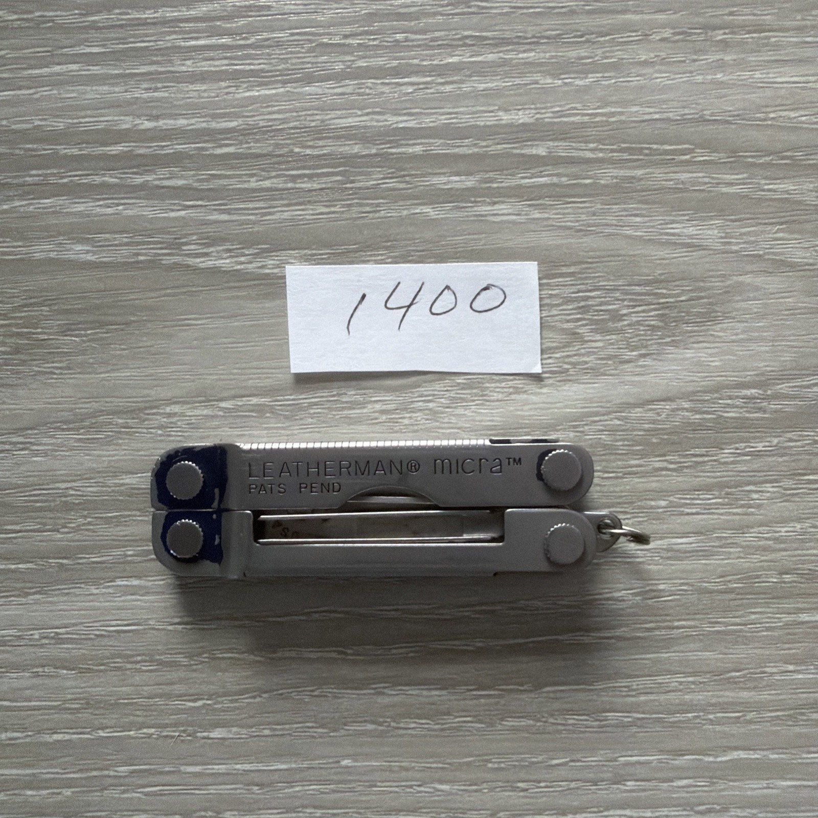 Leatherman Micra Multi Tool Pre-owned Scissors Knife File Tools Drivers Openers