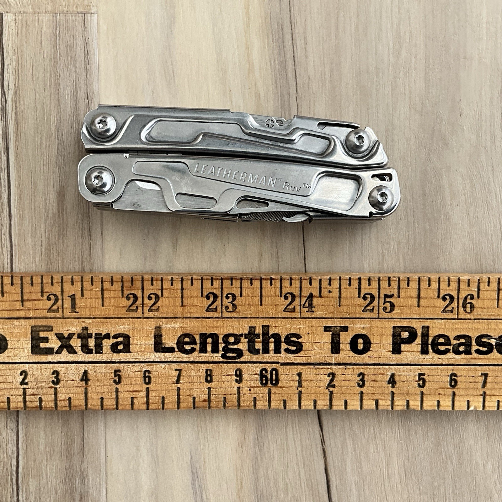 Leatherman Rev Multi Tool W Belt Clip Date Code 0323 (March 2023) Good Condition