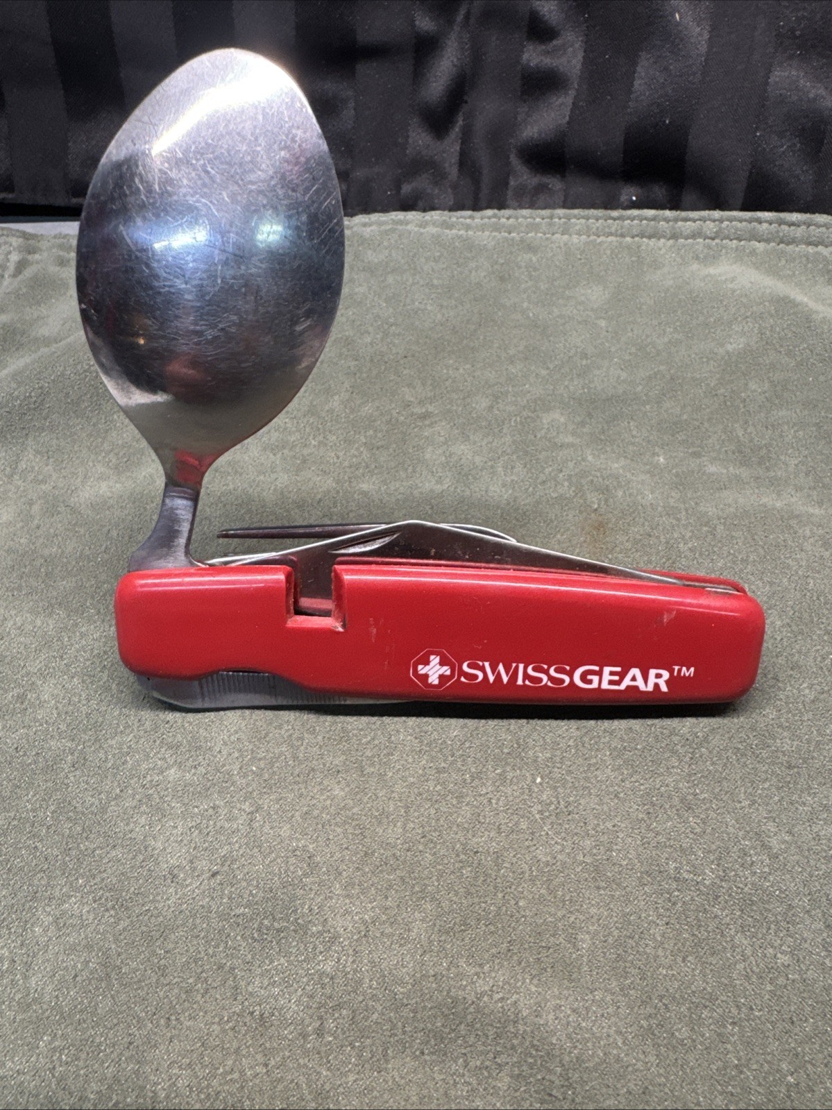 Swiss Gear Camping Multitool Spoon Fork Knife Stainless Swissgear Brand