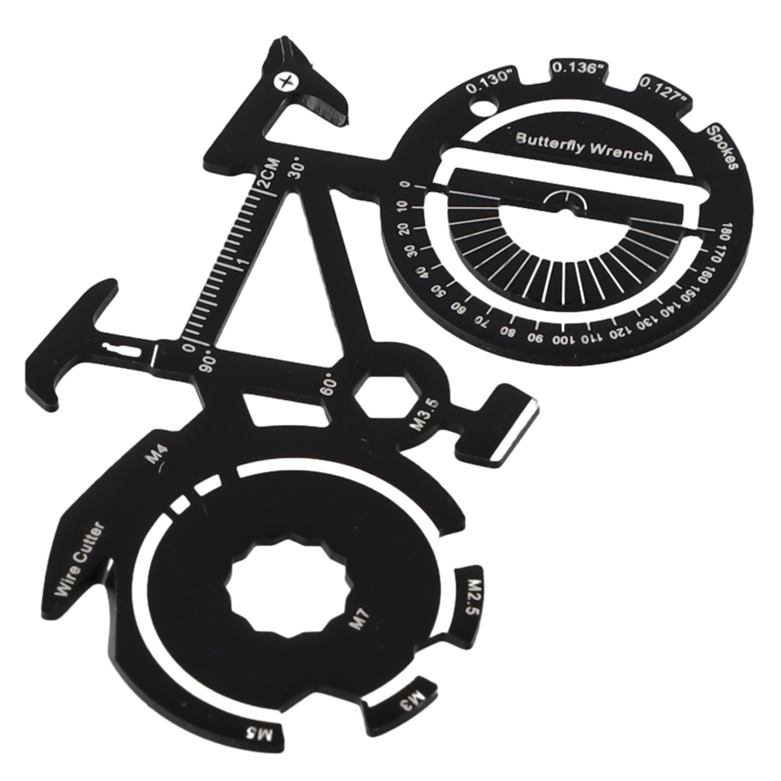 Tool Card Tool Card 1.1oz 90.56.5.1.5mm Stainless Steel For Hikers