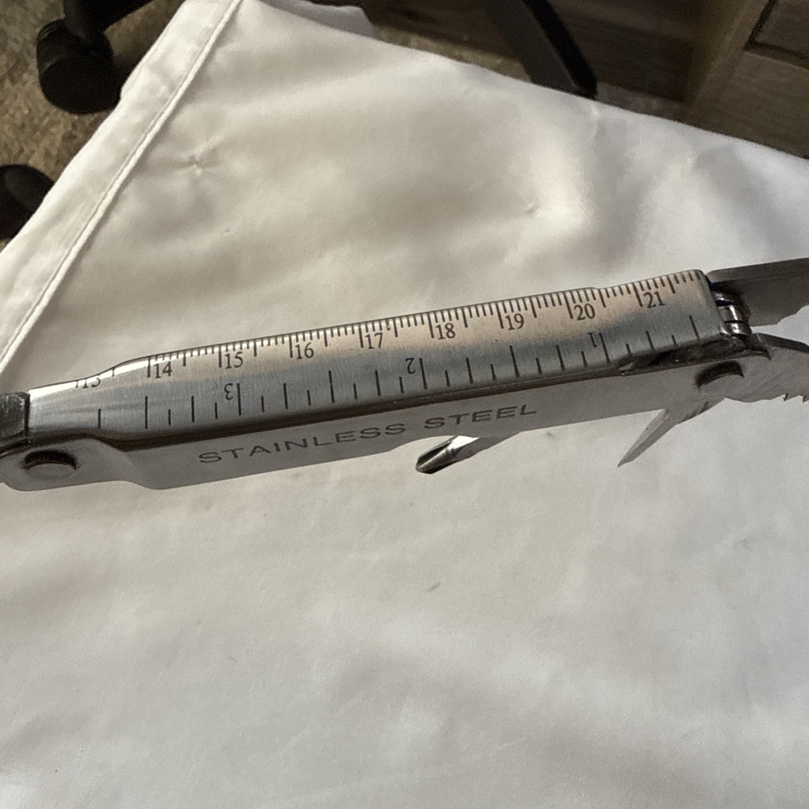 Tool Shop, multitool 13 tools plus!!! Nice tool!!! Not branded Stainless Steel