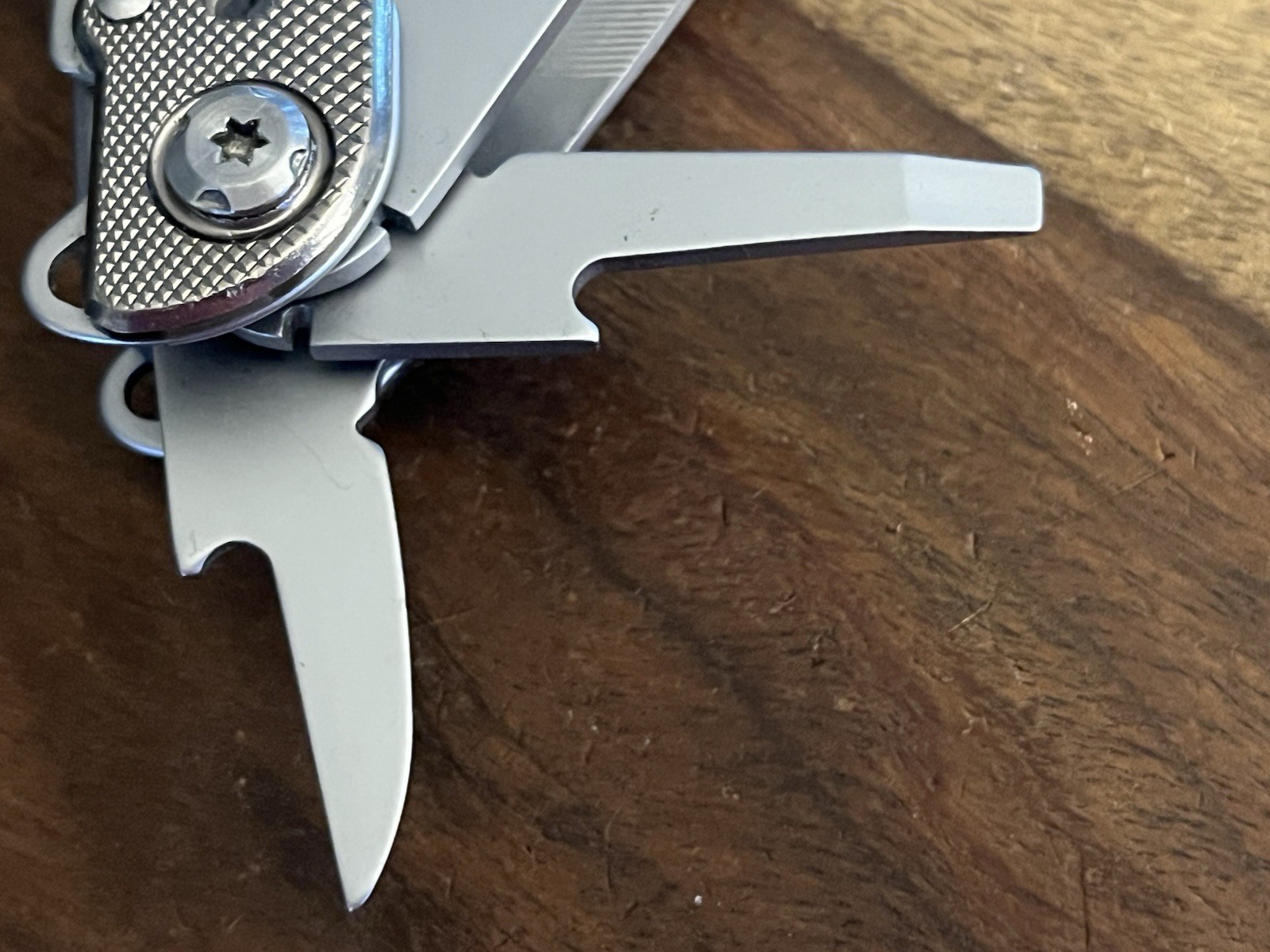 Explora Multitool Stainless Steel Knife Saw Pliers Etc. wSheath