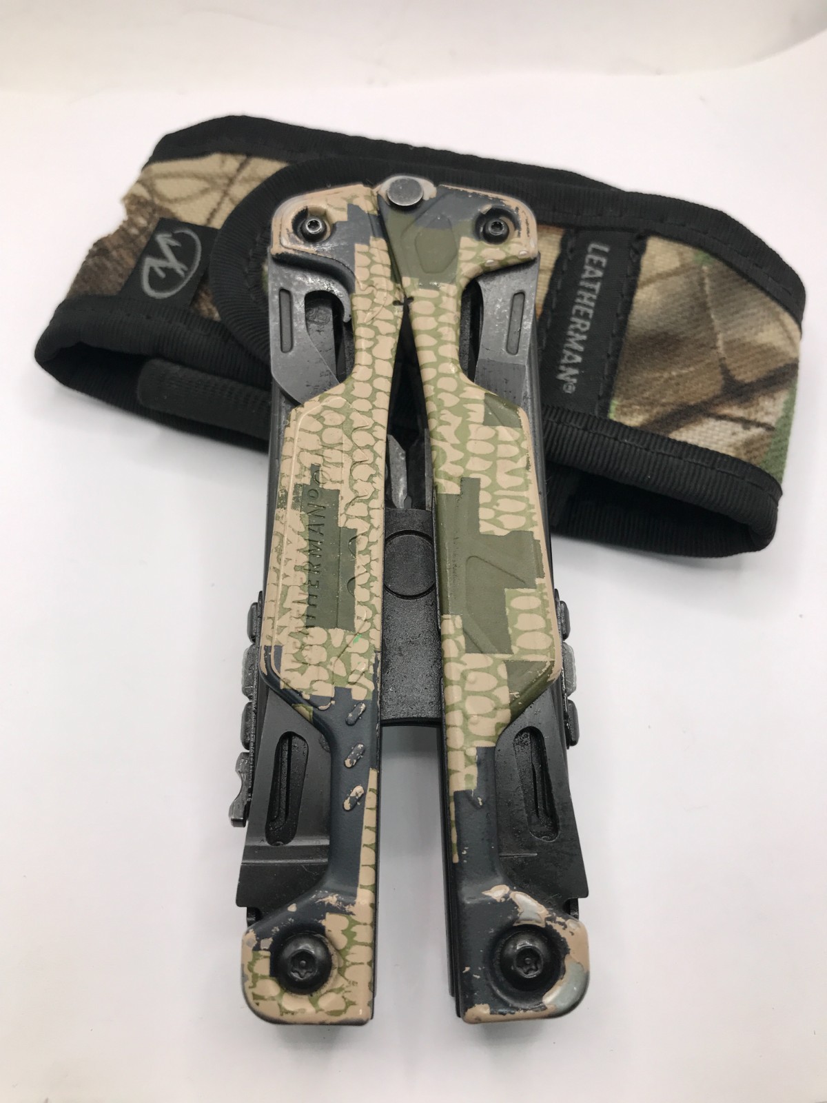 Rare Leatherman OHT Camo Collectable Retired USED Multitool