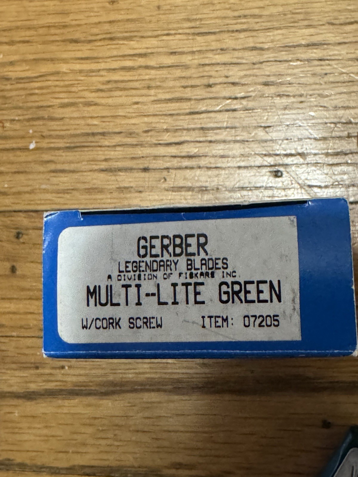 VTG Discontinued Gerber Multi-Lite Green 07205 w/ Box & Insert – Needs Battery