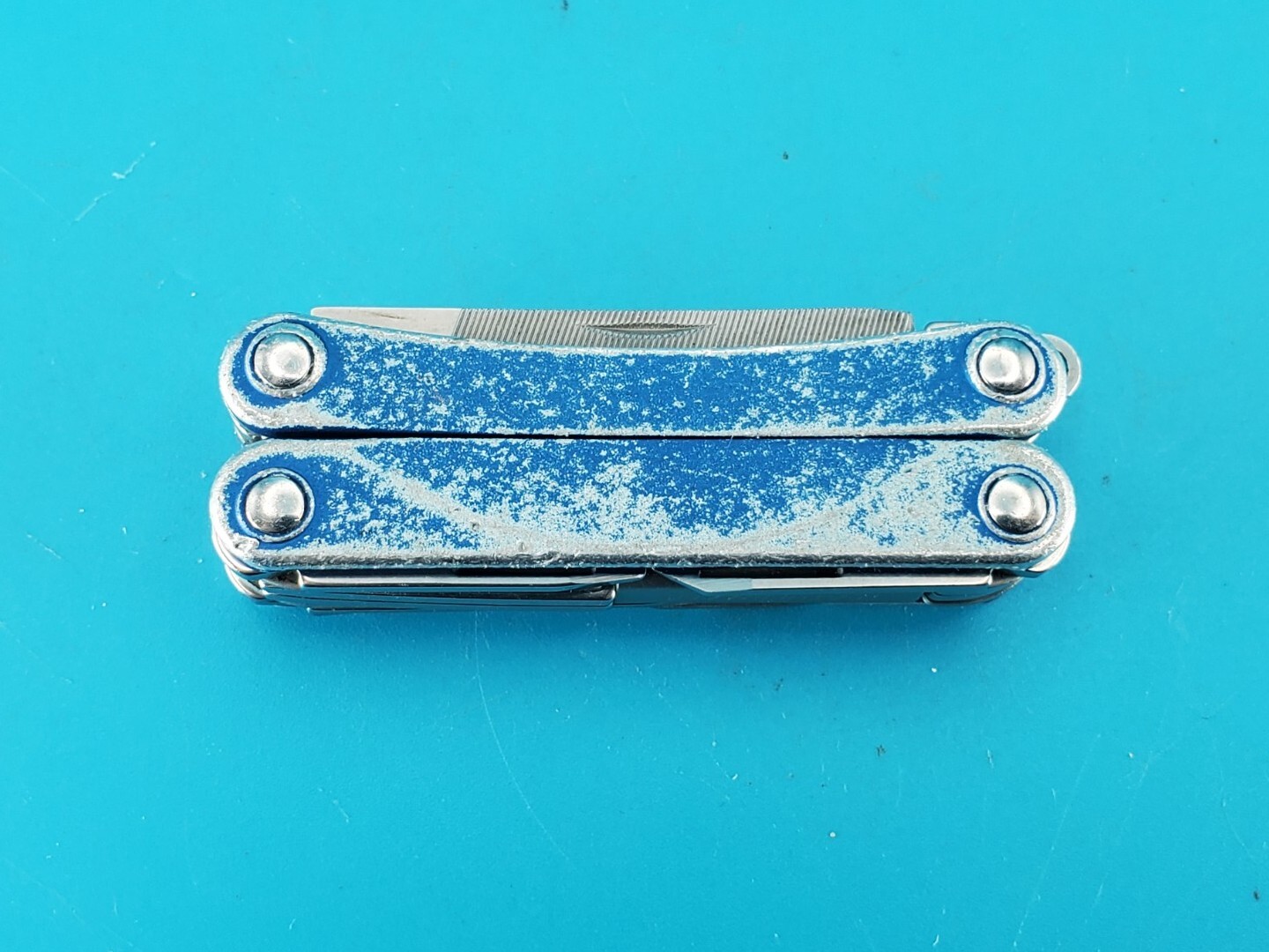 Leatherman SQUIRT PS4 Multi-Tool With Pliers Scissors Knife BLUE!