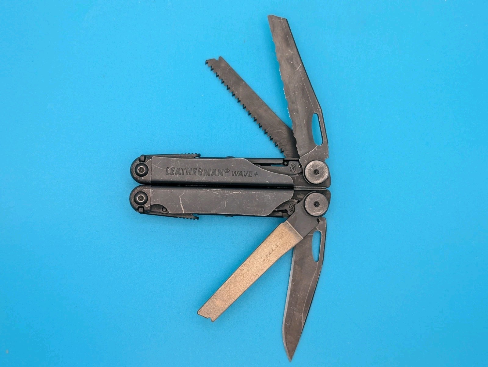 Leatherman Wave Plus + Multi-Tool! FAST SHIPPING! BLACK OXIDE!
