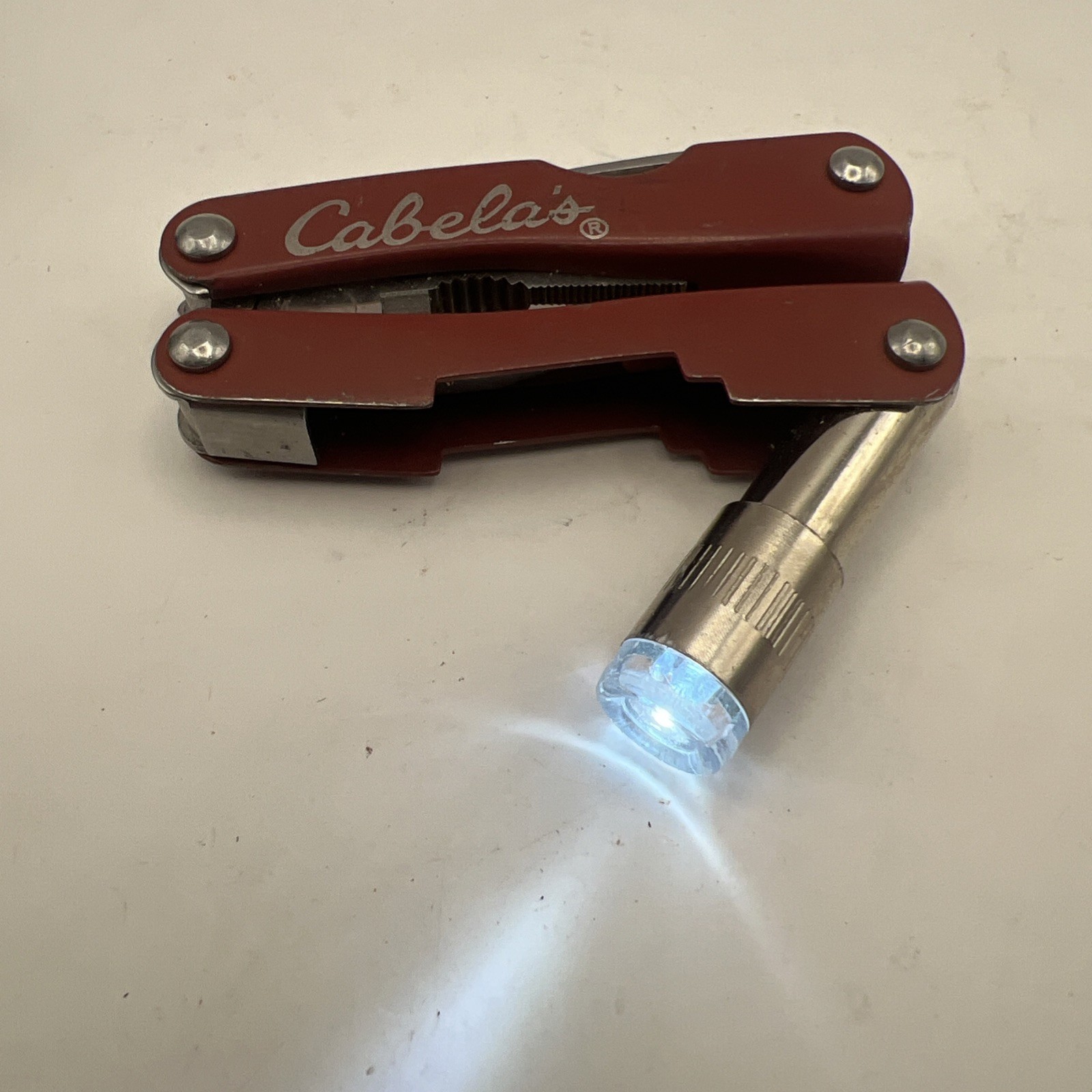 Cabela’s Multi Tool Knife With Case Light Works