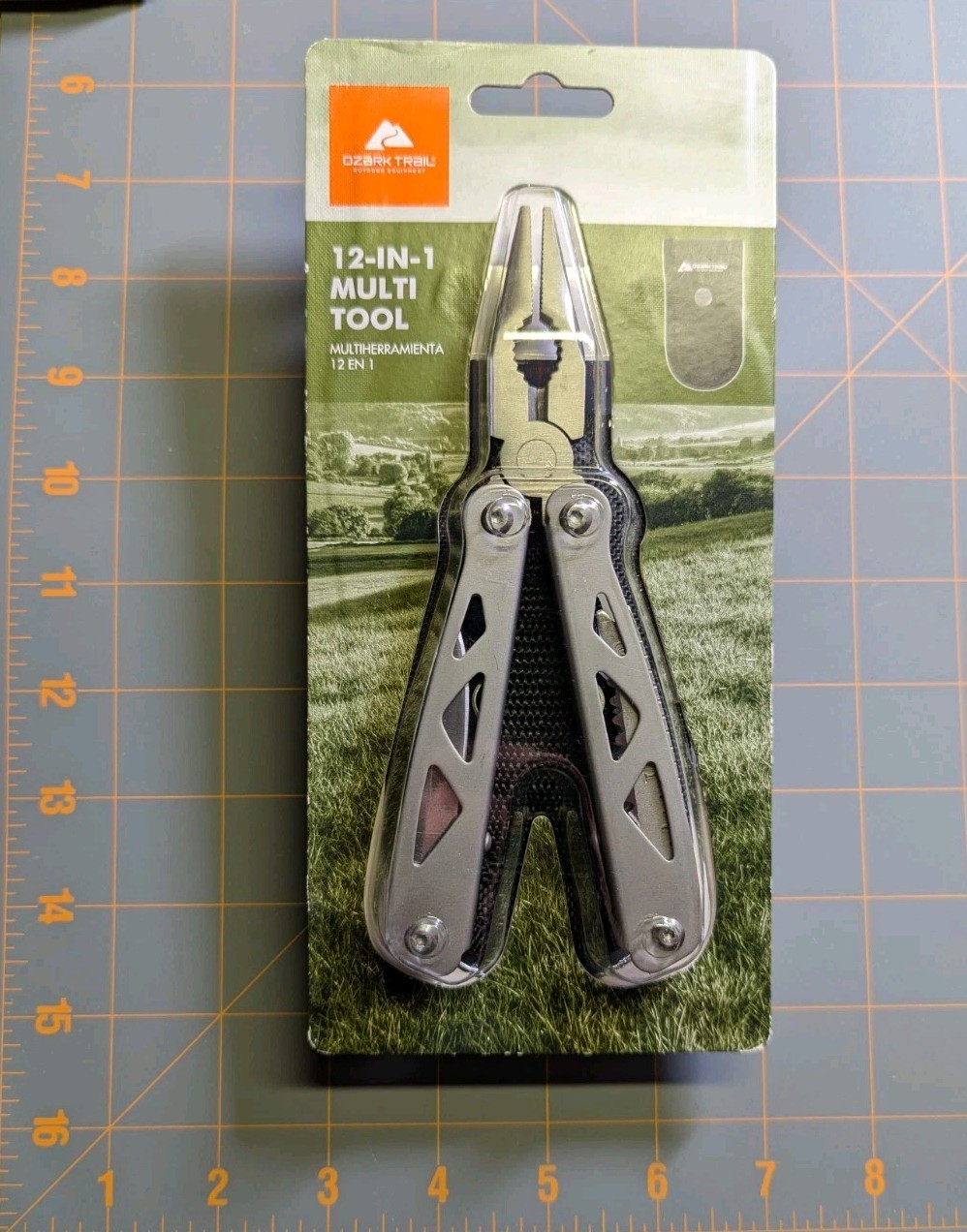 OZARK TRAIL 12-IN-1 MULTI- TOOL SHEATH INCLUDED BRAND NEW! FACTORY SEALED.