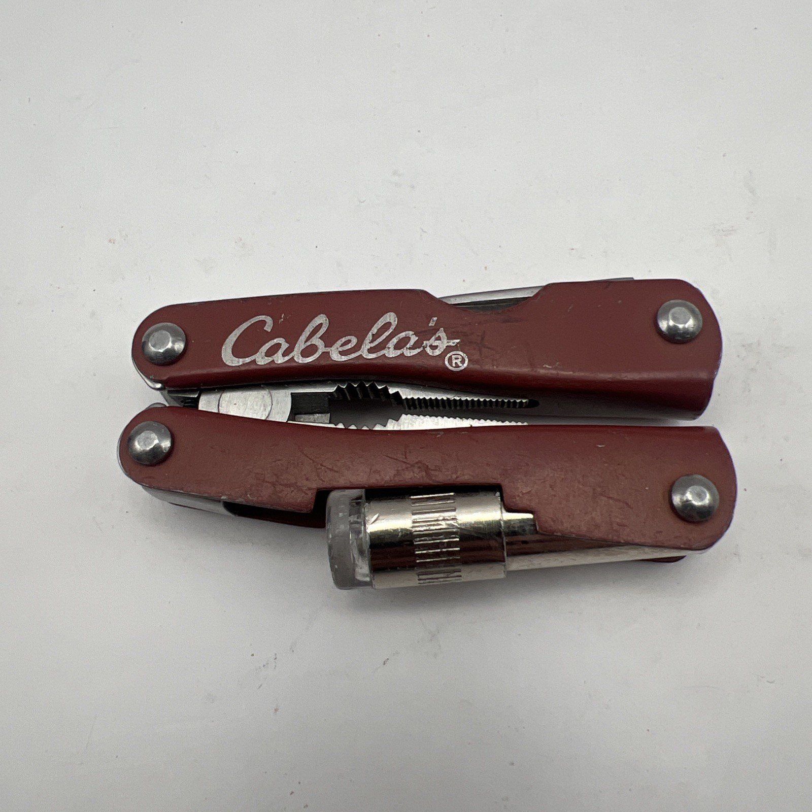 Cabela’s Multi Tool Knife With Case Light Works