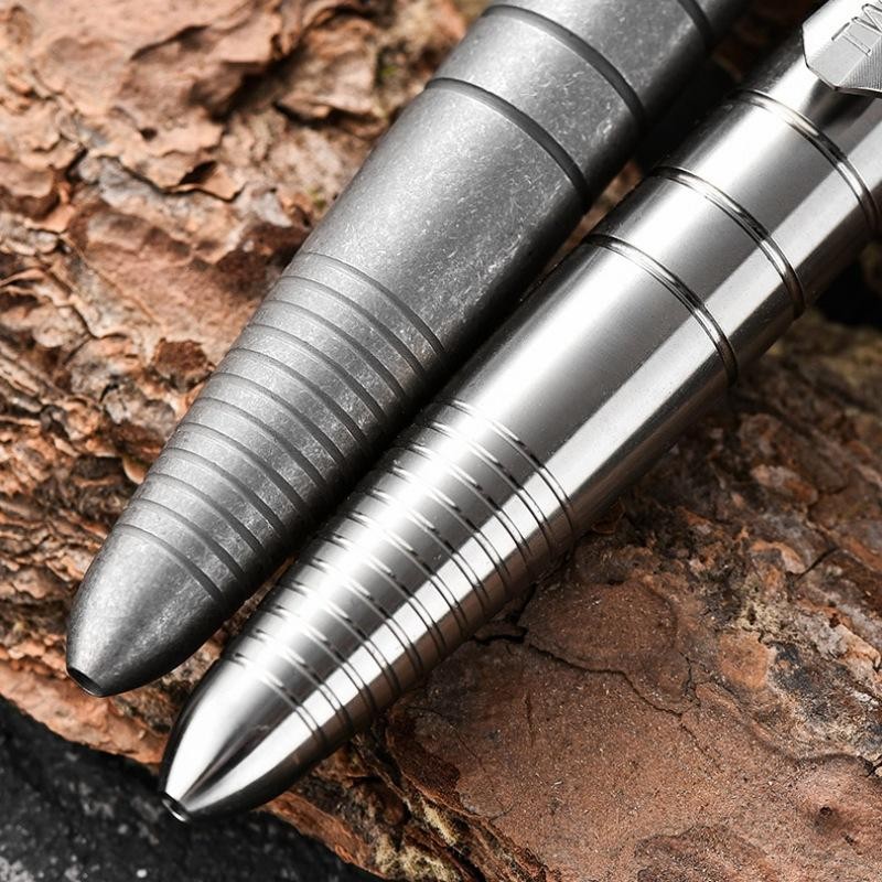 Titanium Edc Tactical Pen – Multifunction Survival Writing Tool & Glass Breaker