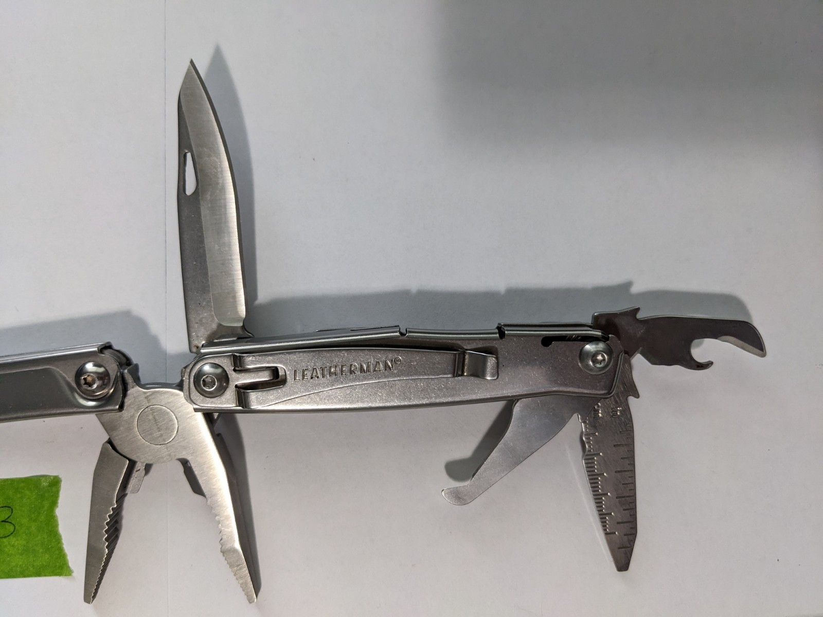 Leatherman Rev – Stainless Steel – Used – Fully Functional – FREE Shipping