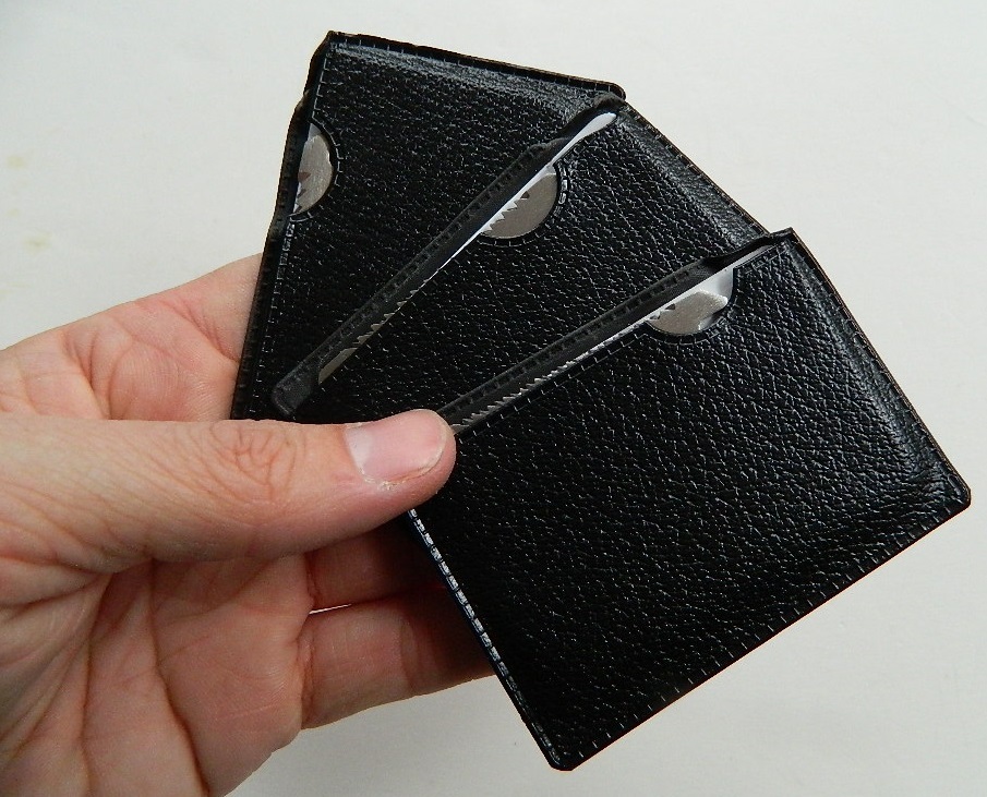 11 IN 1 OUTDOOR CAMPING SURVIVAL POCKET CREDIT CARD KNIFE, MULTI-TOOLS, LOT OF 3
