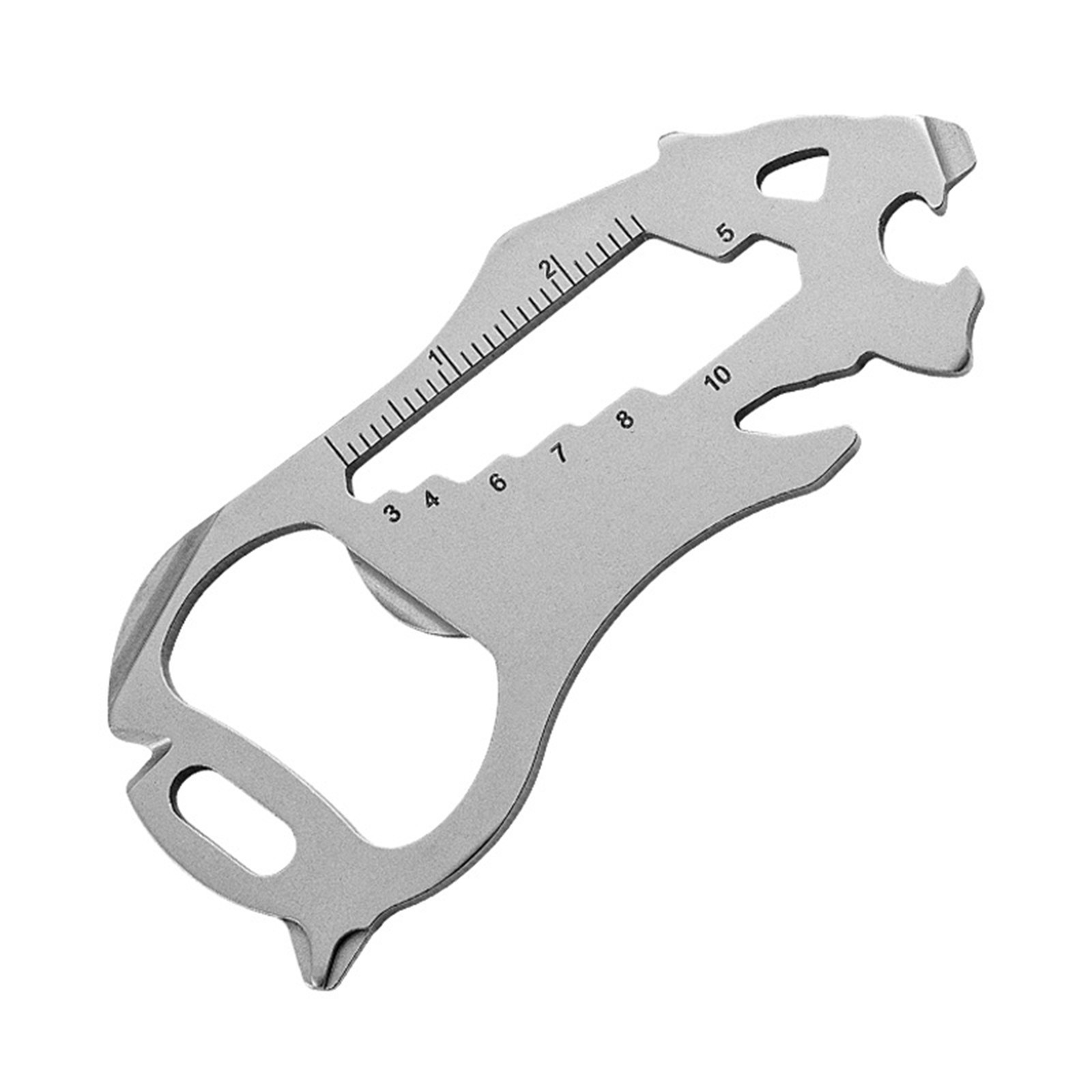 Multitool Keychain Bike Spoke Key Bottle Opener Keychain Multifunctional
