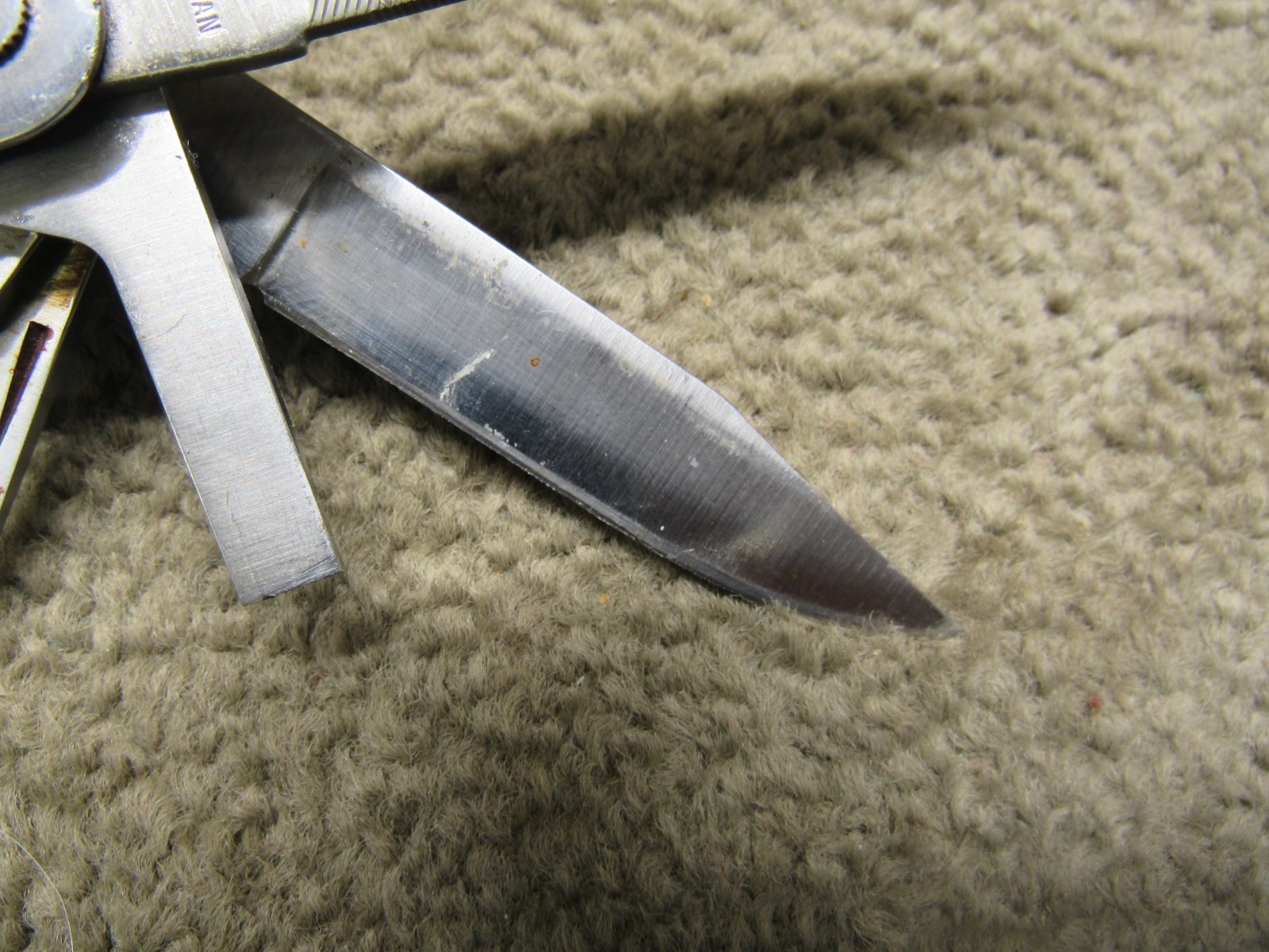 Leatherman Supertool Multi Plier Missing Saw Blade No Sheath 02/ 1995 Dated USA