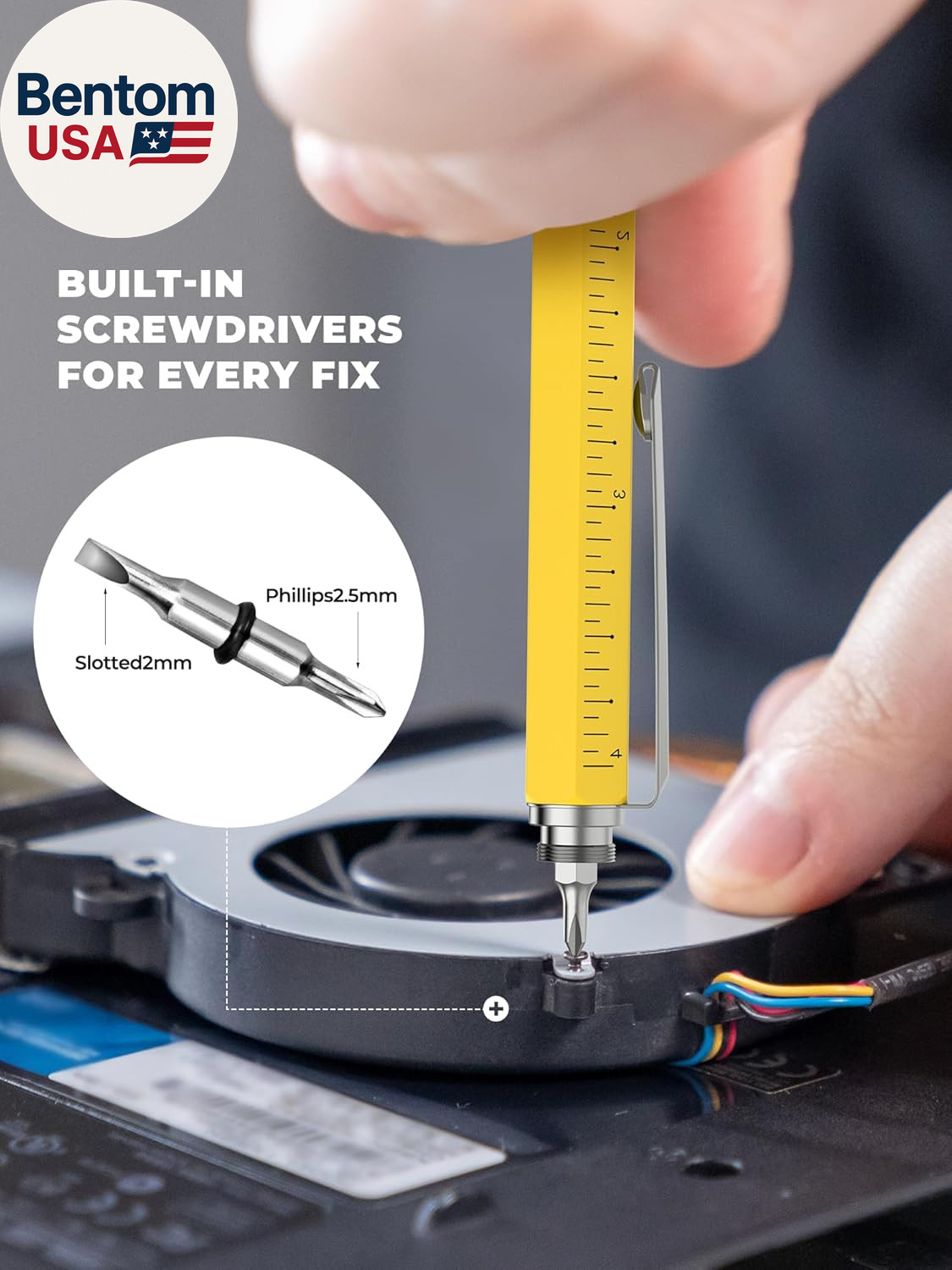 Stocking Stuffers for Men Multitool Pen – Mens Gifts for Christmas Unique White