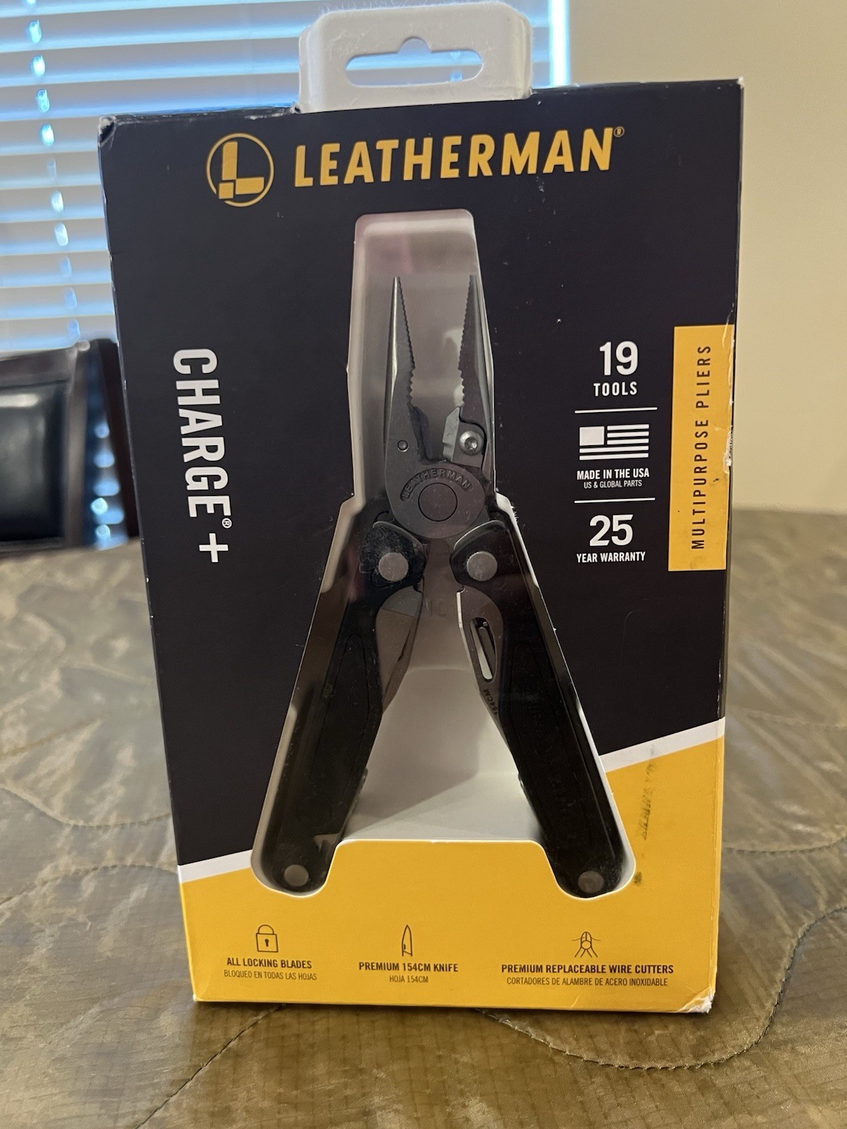 Leatherman Charge Plus Multitool 19 Tools 154CM Sheath Discontinued New In Box