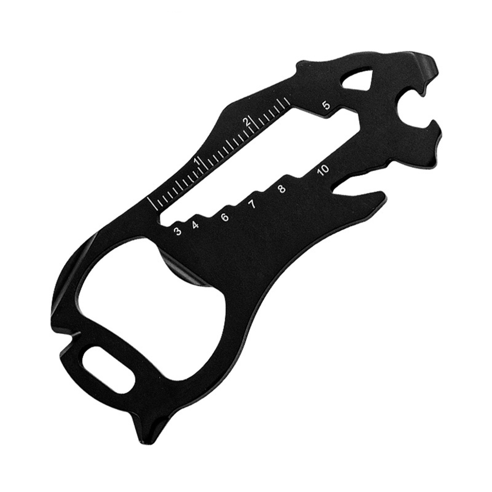 Multitool Keychain Bike Spoke Key Bottle Opener Keychain Multifunctional