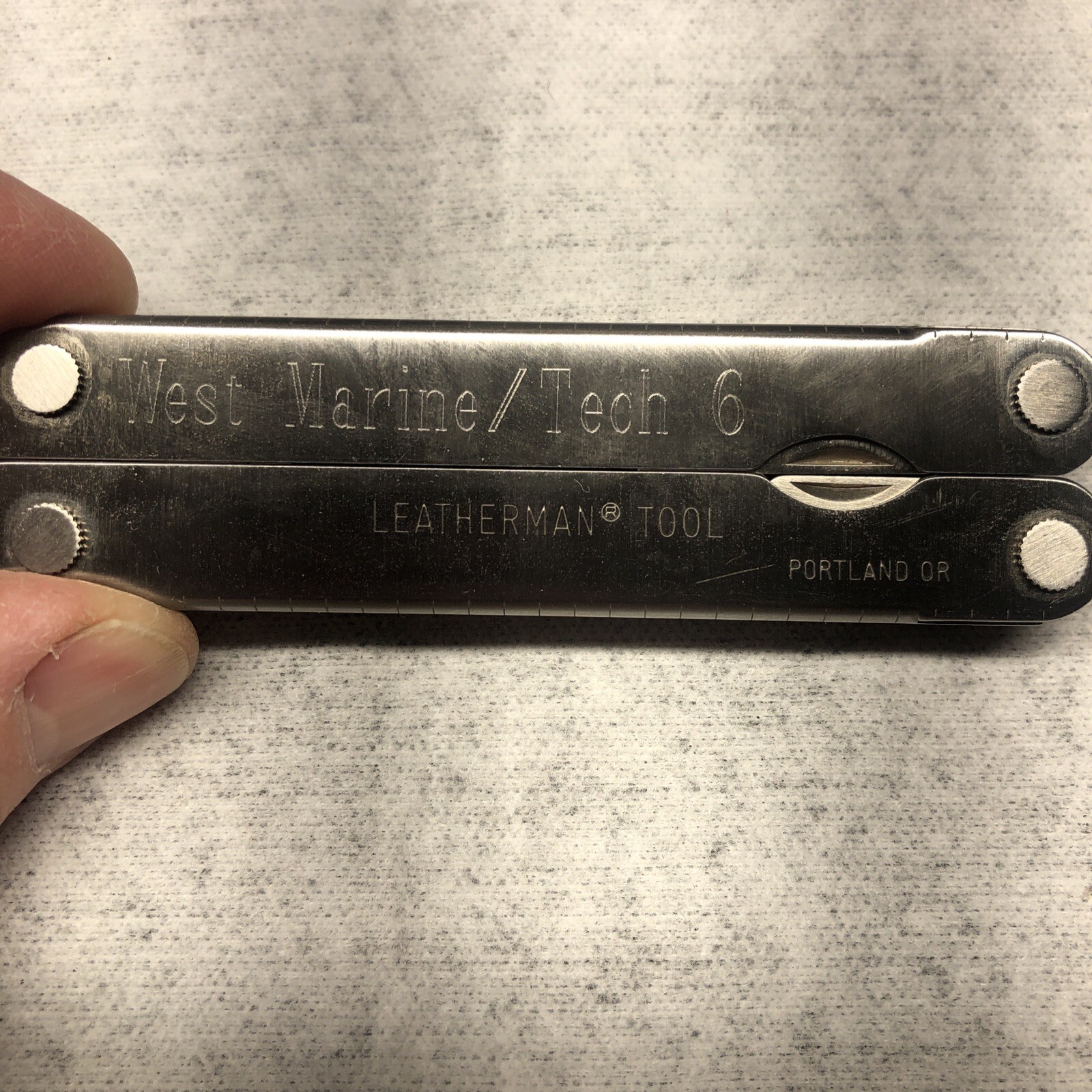Vintage Original Leatherman Multi Tool With Leather Sheath Portland Oregon 06/97