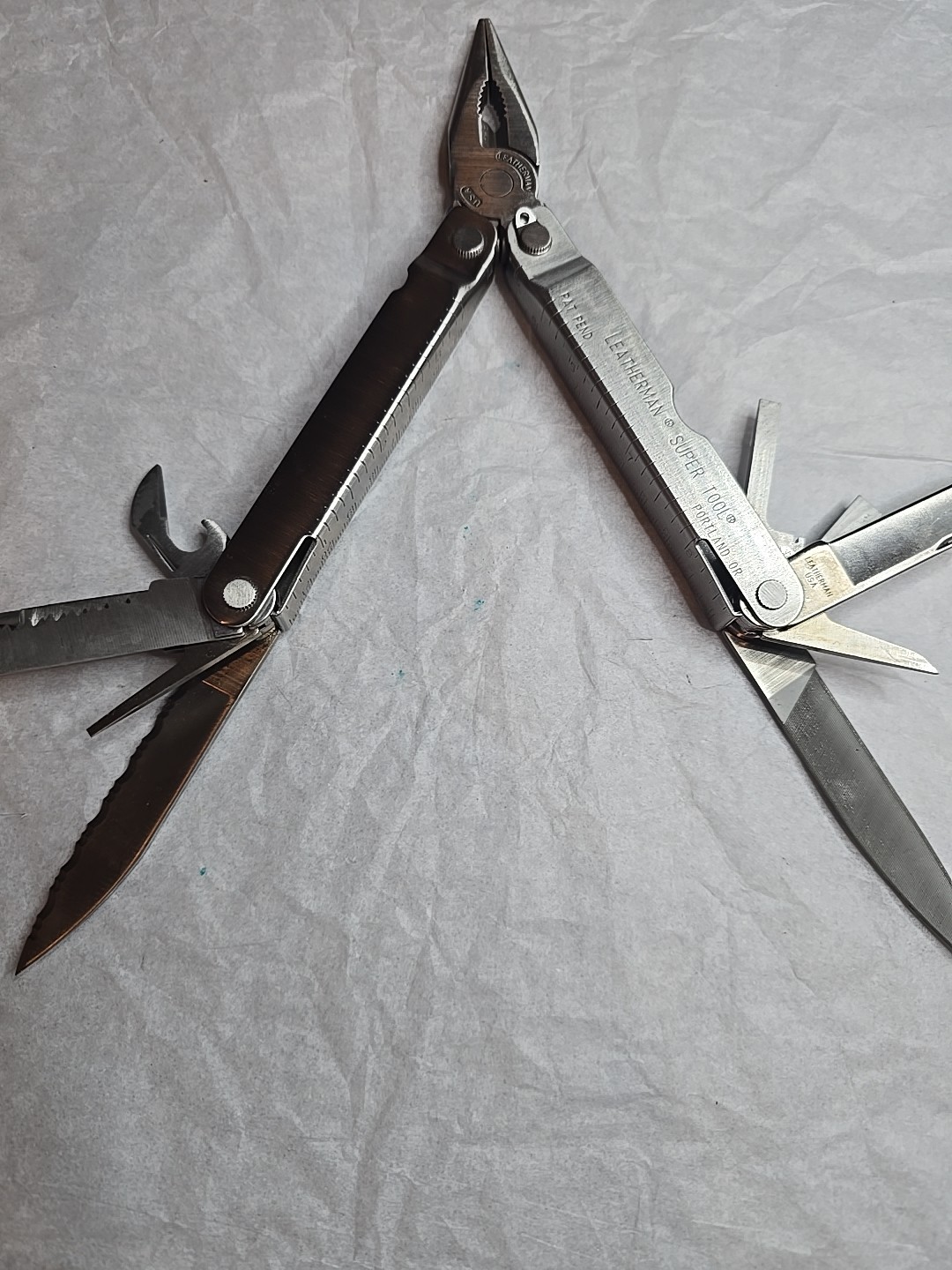 Original Leatherman Super Tool Multi-Tool Knife Pliers Other Tool W/Sheath